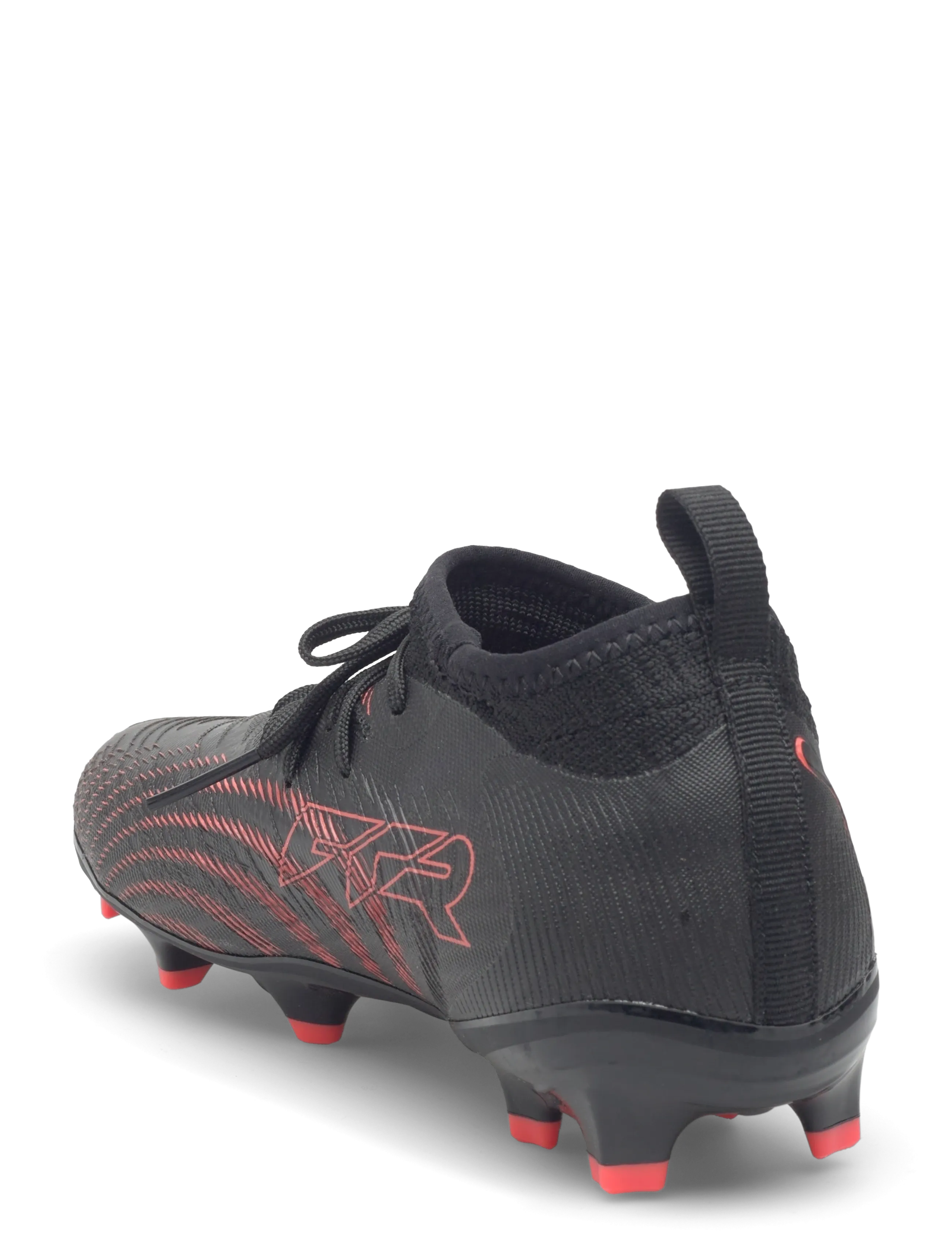 PUMA - FUTURE 9 MATCH FG/AG Jr - fodboldstøvler - puma black-glowing red-strong gray - 2