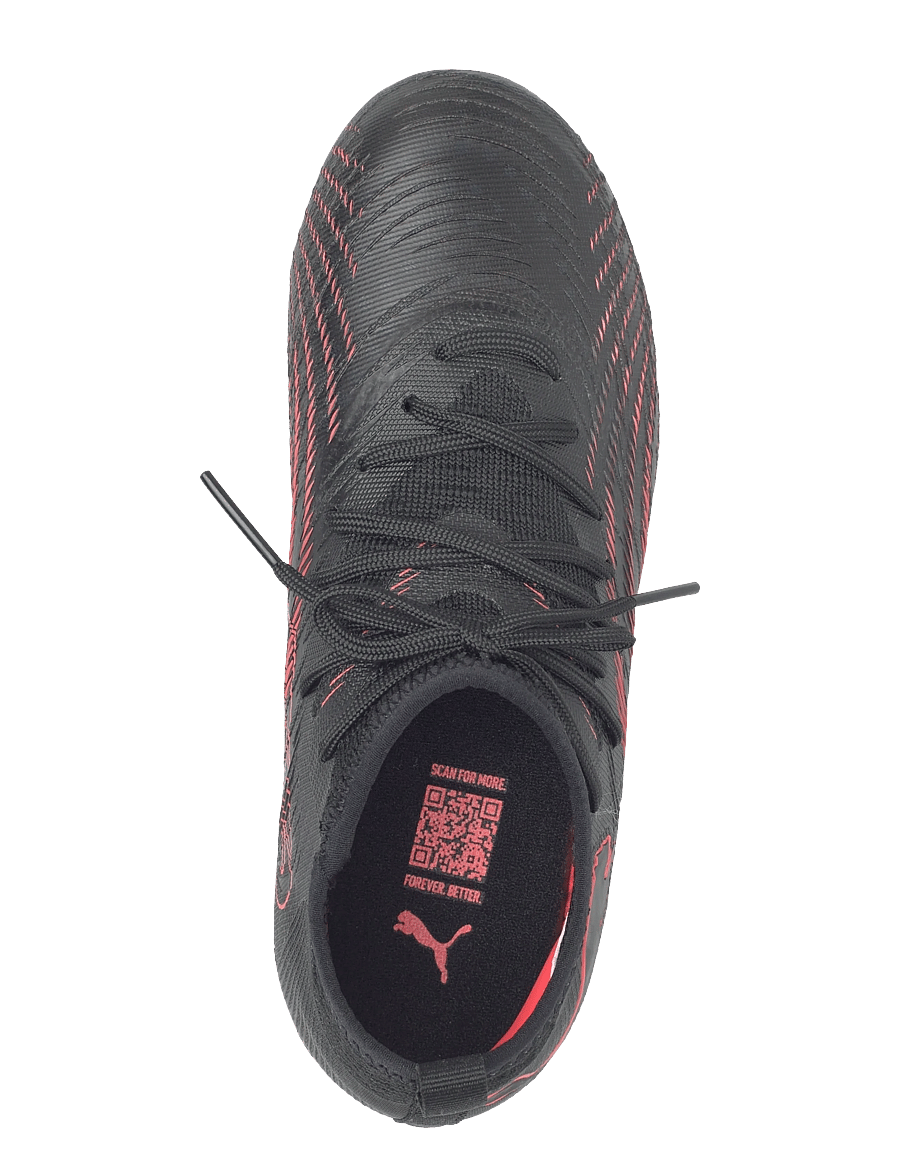 PUMA - FUTURE 9 MATCH FG/AG Jr - fodboldstøvler - puma black-glowing red-strong gray - 3