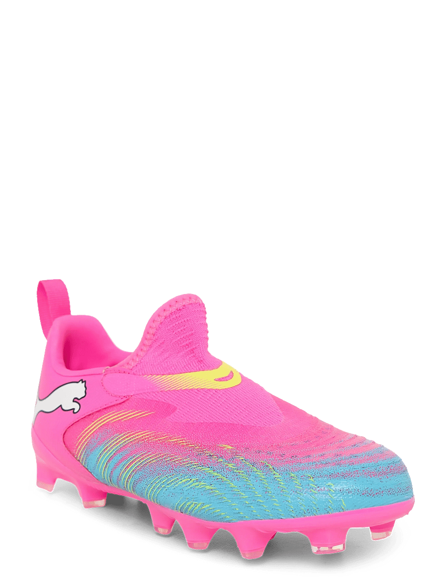PUMA - FUTURE 9 MATCH LL FG/AG Jr - riided - poison pink-sun stream-bright aqua-puma white - 1