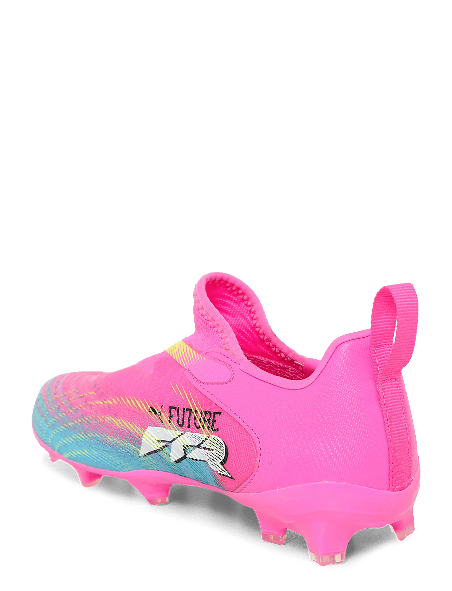 PUMA - FUTURE 9 MATCH LL FG/AG Jr - riided - poison pink-sun stream-bright aqua-puma white - 2