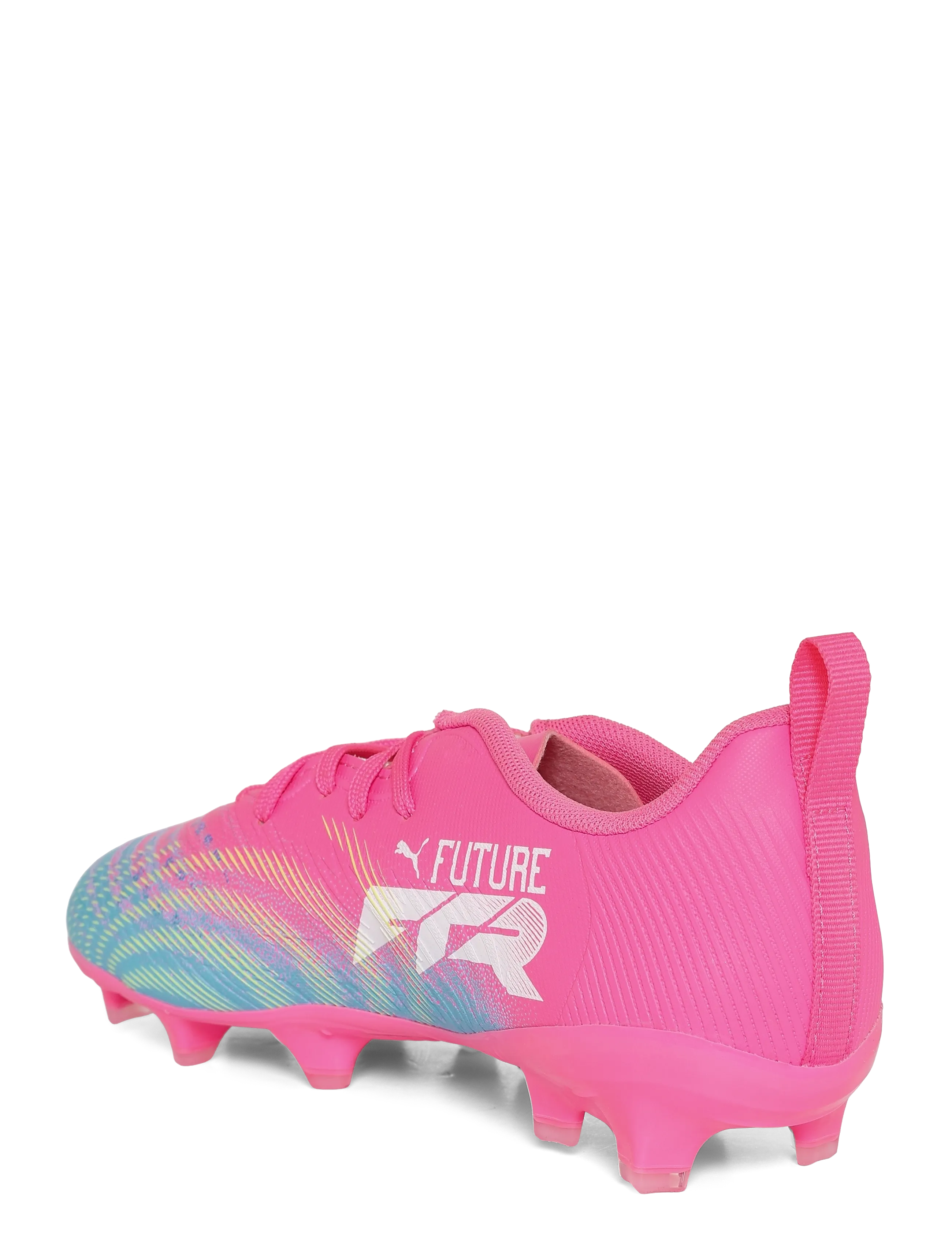 PUMA - FUTURE 9 PLAY FG/AG Jr - kleidung - poison pink-sun stream-bright aqua-puma white - 1