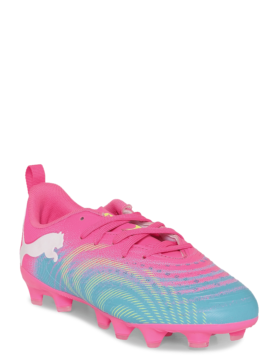 PUMA - FUTURE 9 PLAY FG/AG Jr - kleidung - poison pink-sun stream-bright aqua-puma white - 2