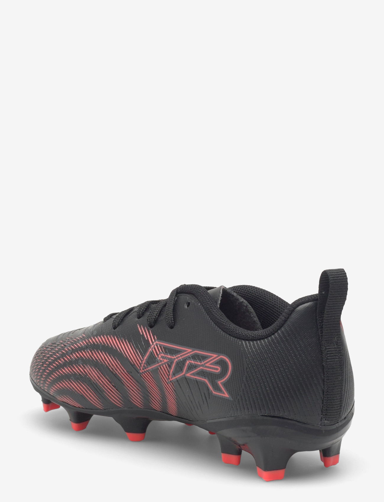 PUMA - FUTURE 9 PLAY FG/AG Jr - riided - puma black-glowing red-strong gray - 2