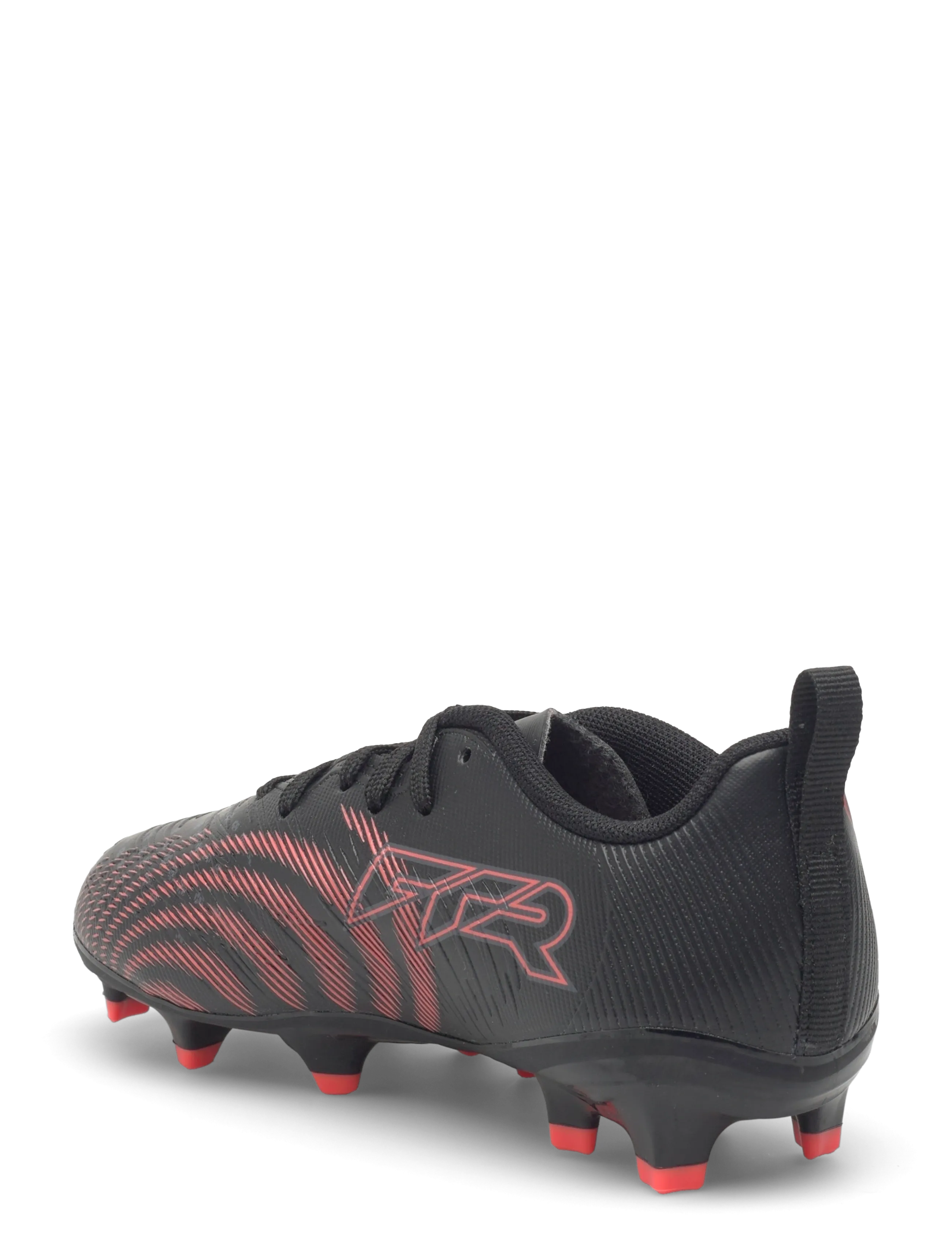 PUMA - FUTURE 9 PLAY FG/AG Jr - kleding - puma black-glowing red-strong gray - 2