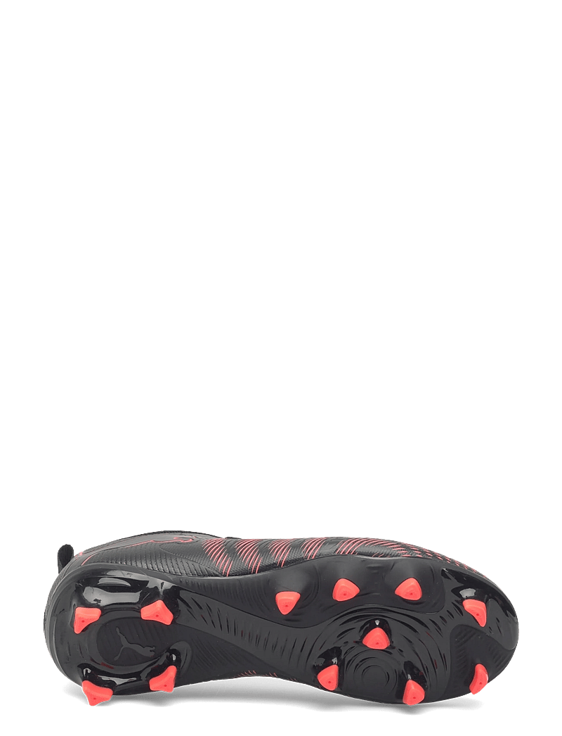 PUMA - FUTURE 9 PLAY FG/AG Jr - riided - puma black-glowing red-strong gray - 4