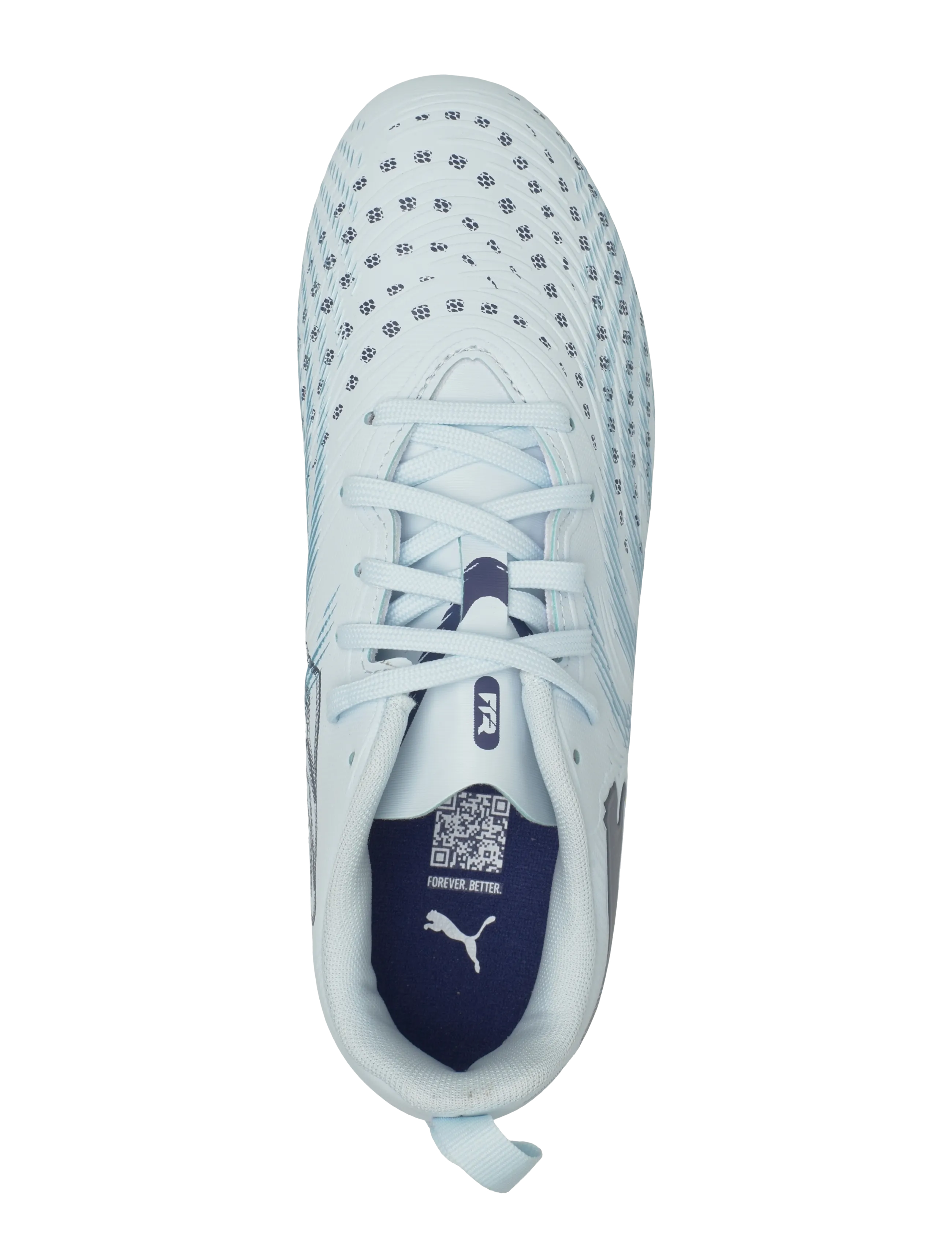 PUMA - FUTURE 9 PLAY FG/AG Jr - clothing - icy blue-blue jewel - 3