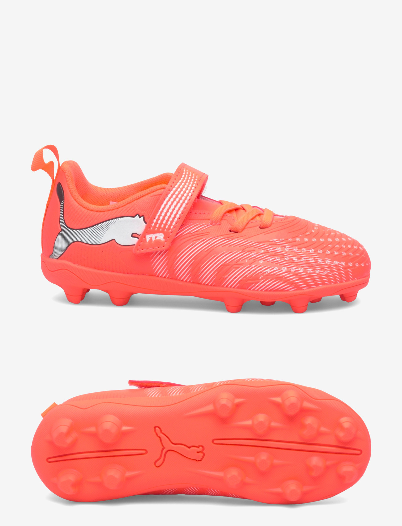 PUMA - FUTURE 9 PLAY V FG/AG RB Jr - tøj - glowing red-puma white-puma black - 0