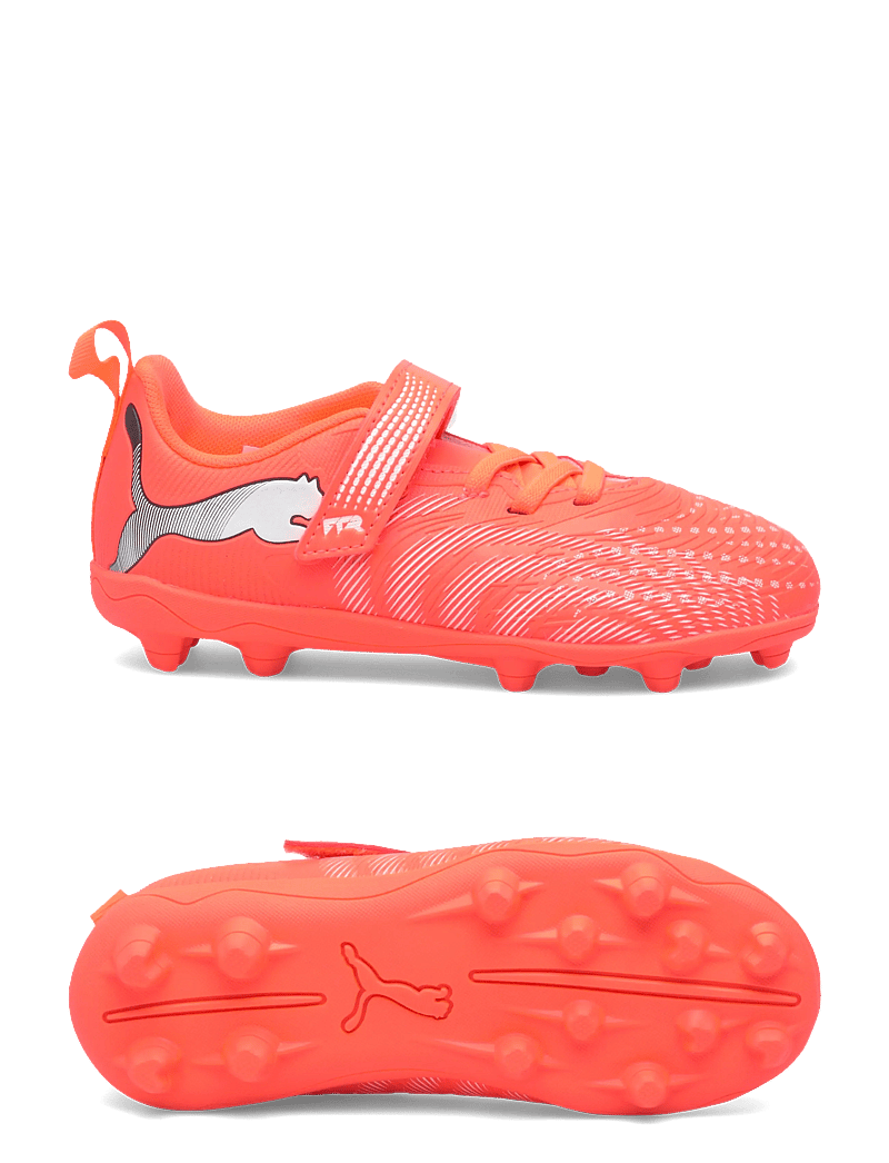 PUMA - FUTURE 9 PLAY V FG/AG RB Jr - tøj - glowing red-puma white-puma black - 0