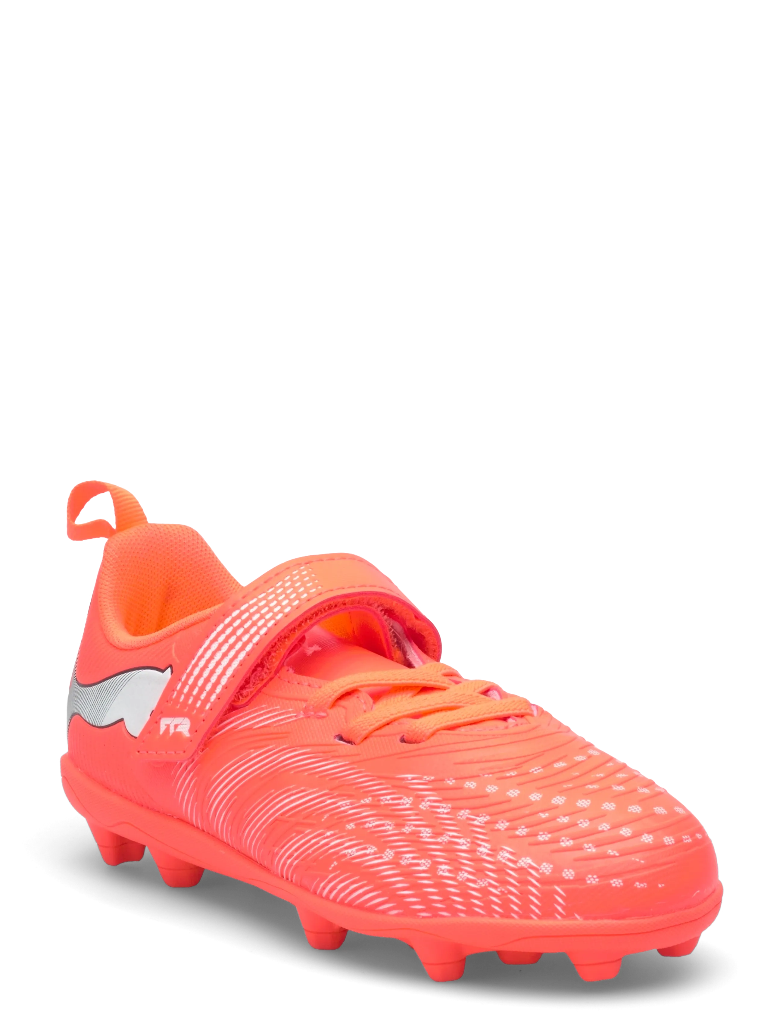PUMA - FUTURE 9 PLAY V FG/AG RB Jr - clothing - glowing red-puma white-puma black - 1