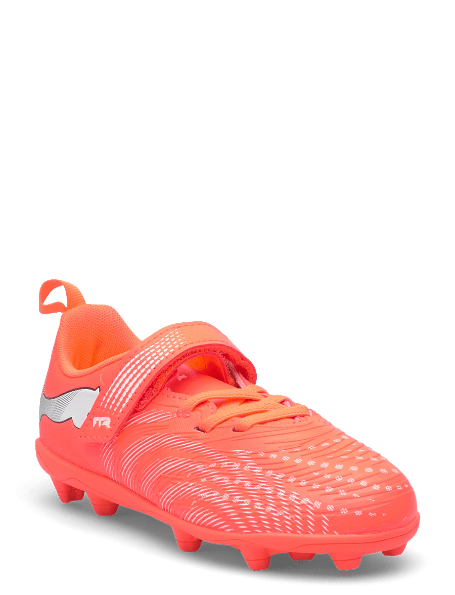PUMA - FUTURE 9 PLAY V FG/AG RB Jr - kleidung - glowing red-puma white-puma black - 1