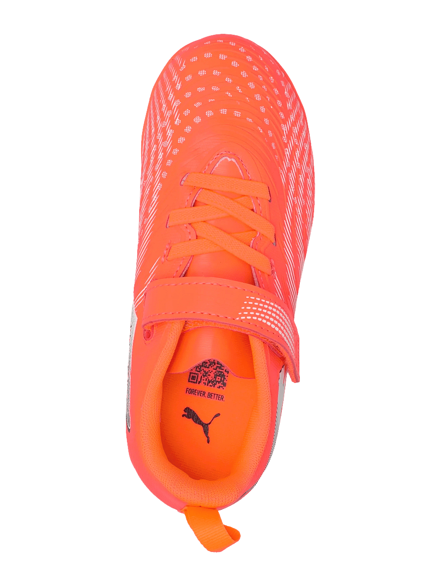 PUMA - FUTURE 9 PLAY V FG/AG RB Jr - kleidung - glowing red-puma white-puma black - 3