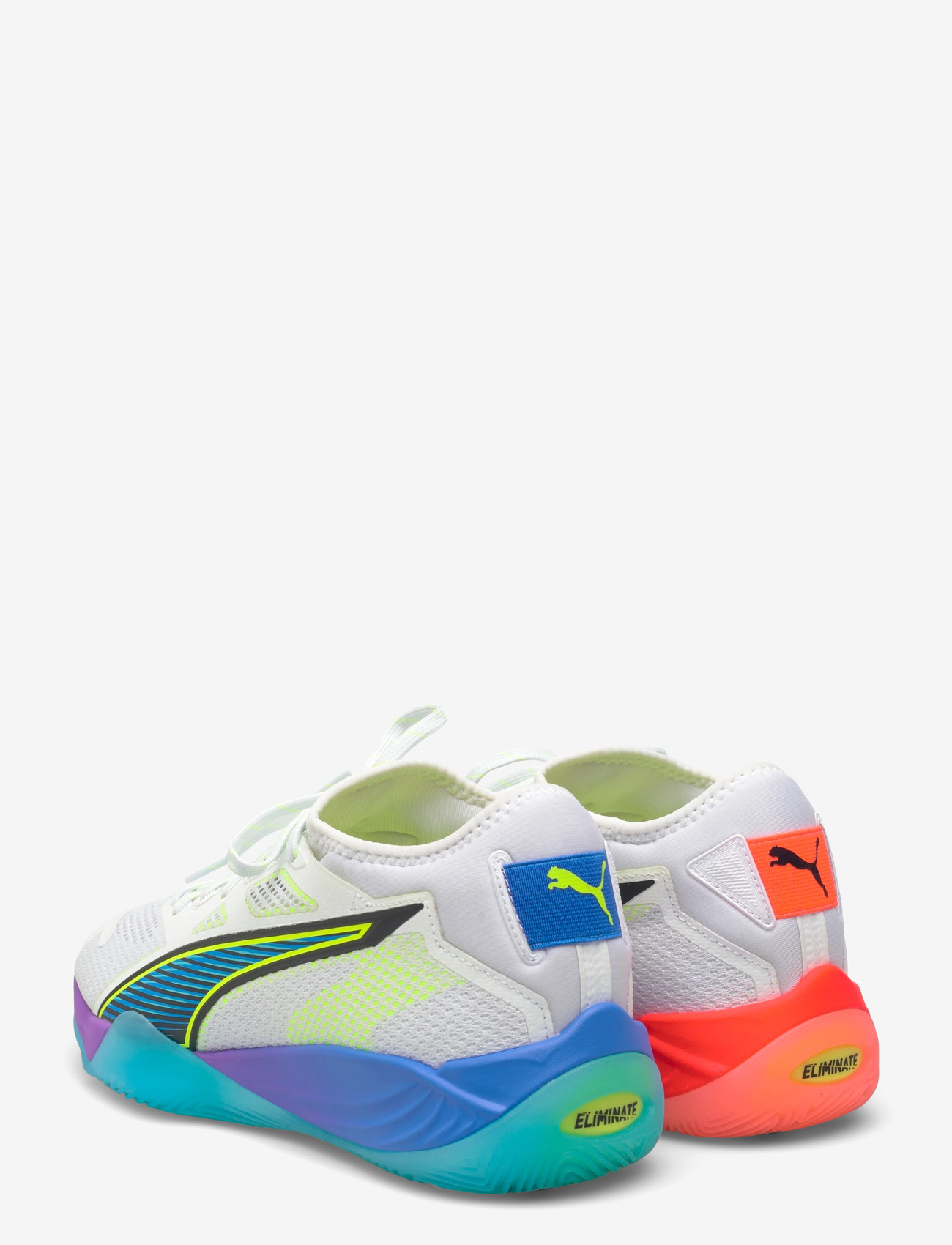 PUMA - Eliminate Nitro SQD 4 Game On PUMA White - indoor sports shoes - puma white-glowing red-ultra blue - 2