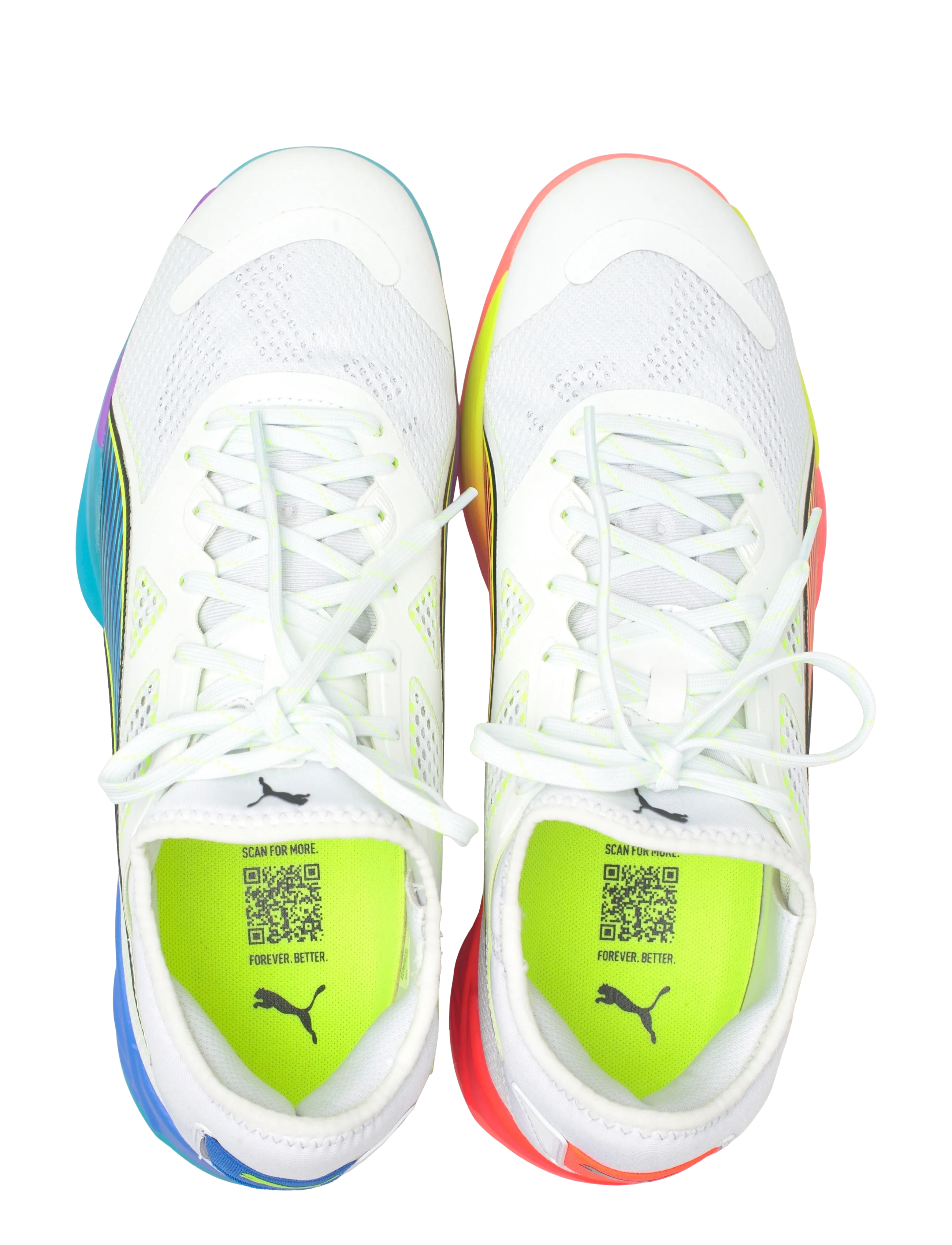 PUMA - Eliminate Nitro SQD 4 Game On PUMA White - puma white-glowing red-ultra blue - 3