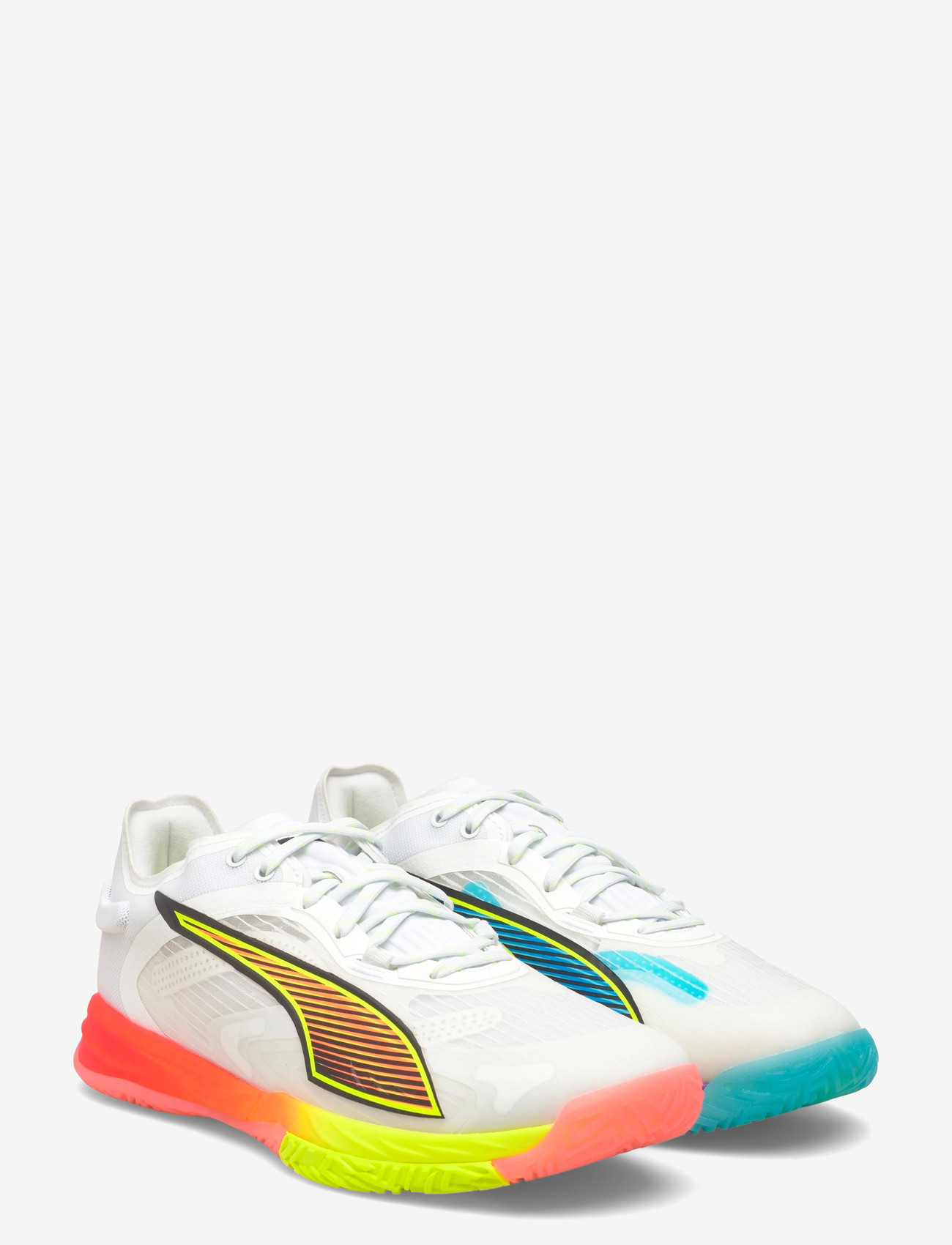 PUMA - Accelerate Nitro SQD 4 Game On PUMA Whit - indendørs sportssko - puma white-glowing red-ultra blue - 0