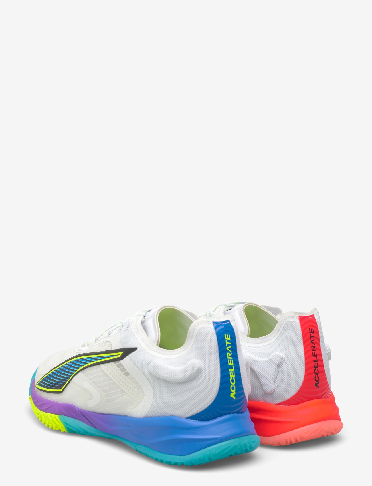 PUMA - Accelerate Nitro SQD 4 Game On PUMA Whit - indendørs sportssko - puma white-glowing red-ultra blue - 2