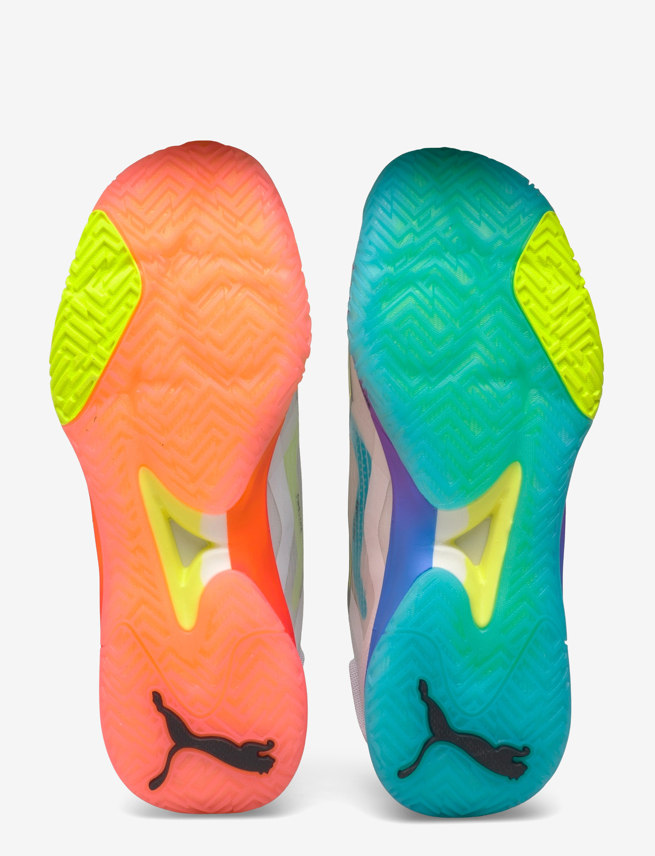 PUMA - Accelerate Nitro SQD 4 Game On PUMA Whit - indendørs sportssko - puma white-glowing red-ultra blue - 4