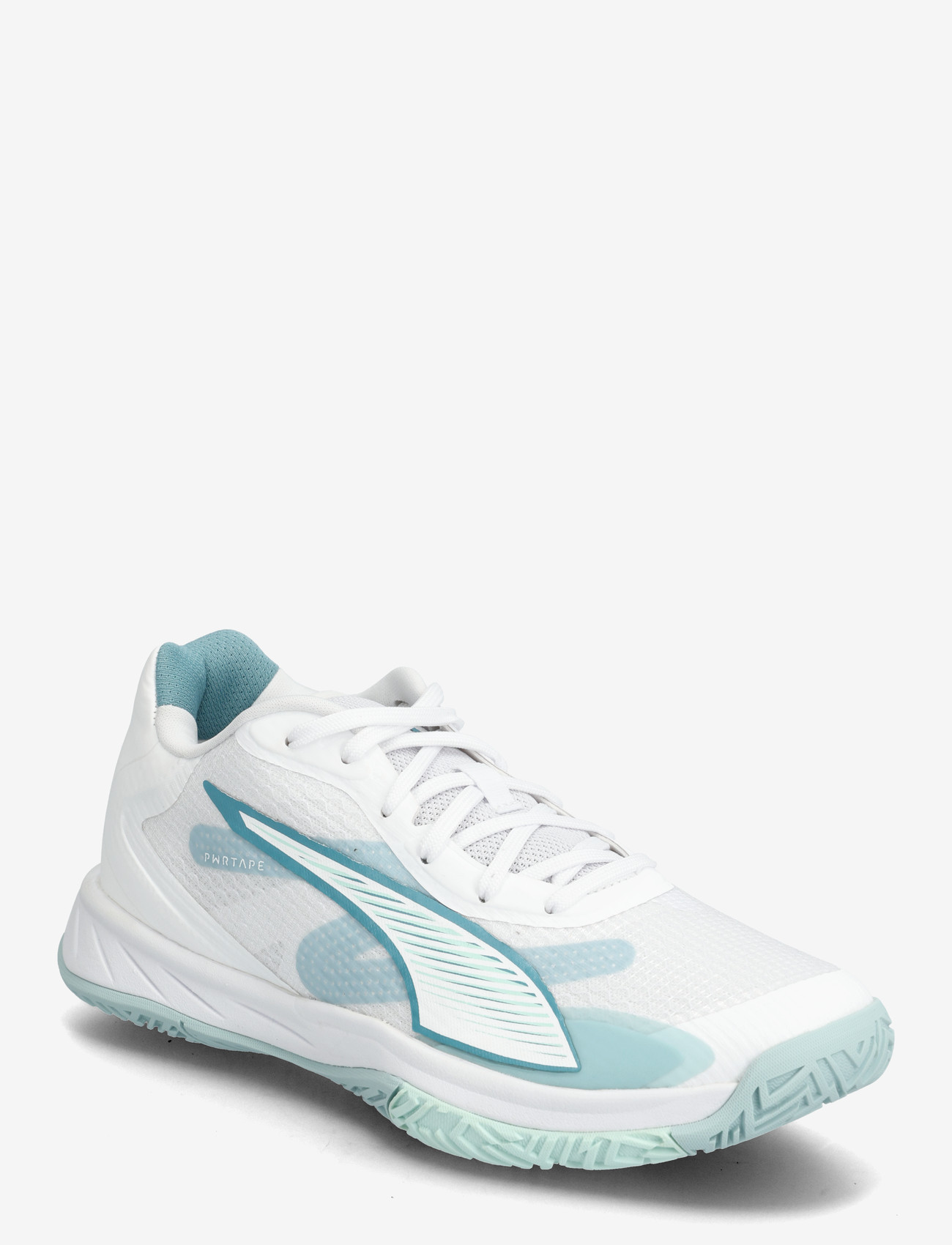PUMA - Accelerate Turbo 4 W+ Game On - indoor sports shoes - puma white-baltic sea blue-fresh water - 0