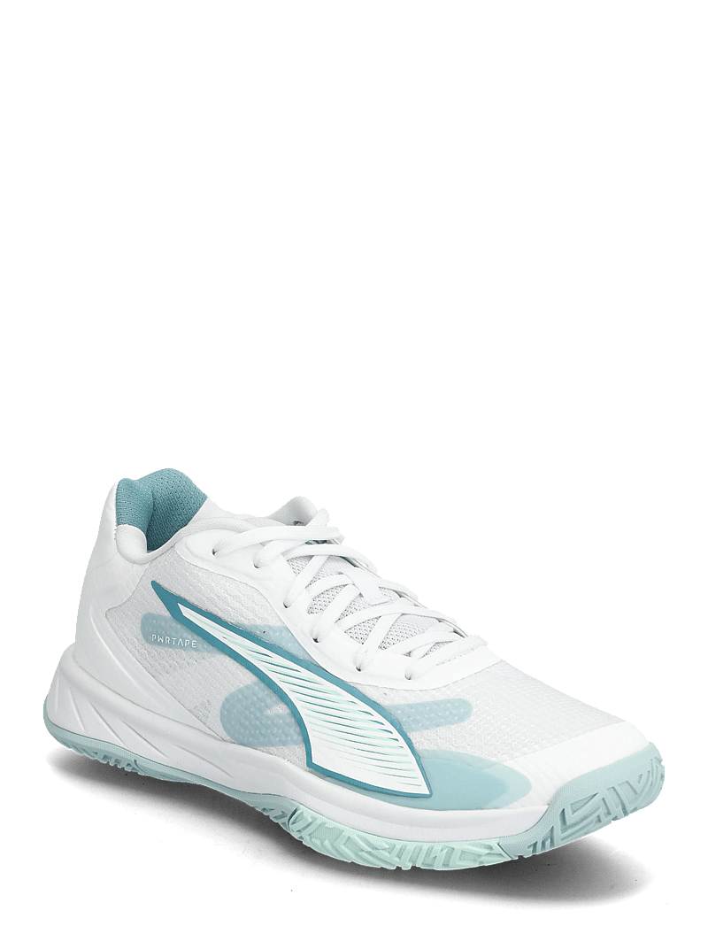 PUMA - Accelerate Turbo 4 W+ Game On - indoor-sportschuhe - puma white-baltic sea blue-fresh water - 0