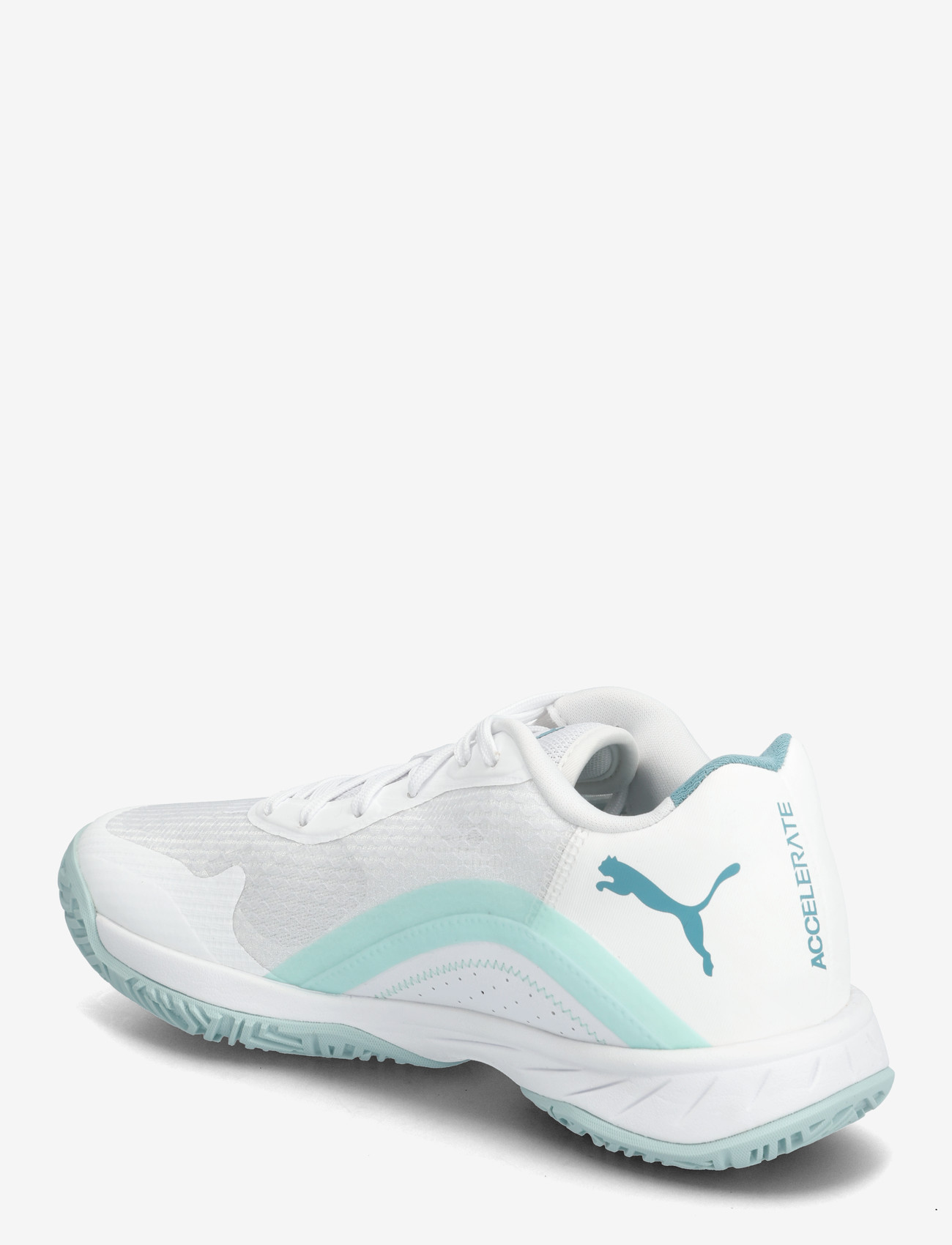 PUMA - Accelerate Turbo 4 W+ Game On - indoor sports shoes - puma white-baltic sea blue-fresh water - 2