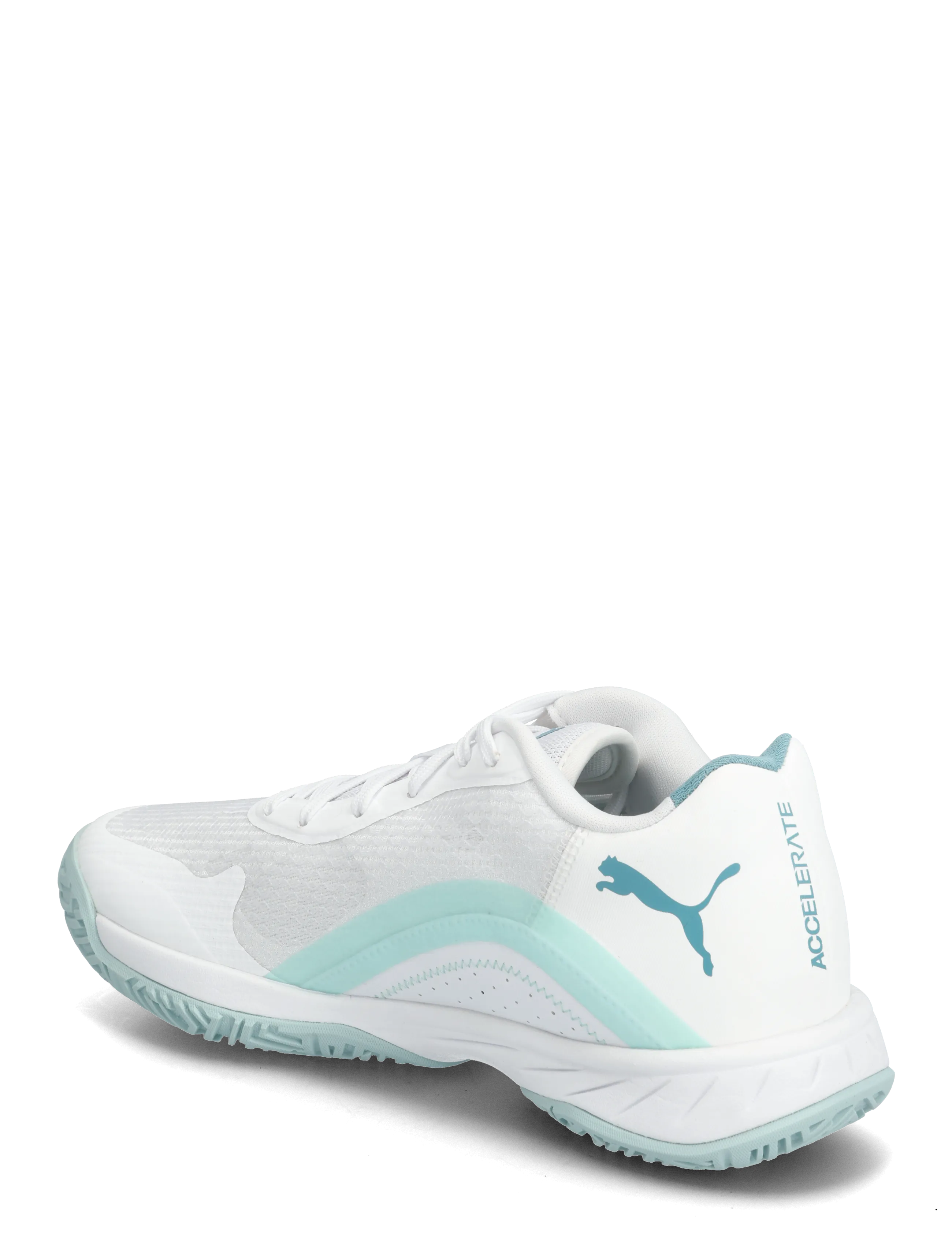 PUMA - Accelerate Turbo 4 W+ Game On - indoor sports shoes - puma white-baltic sea blue-fresh water - 2