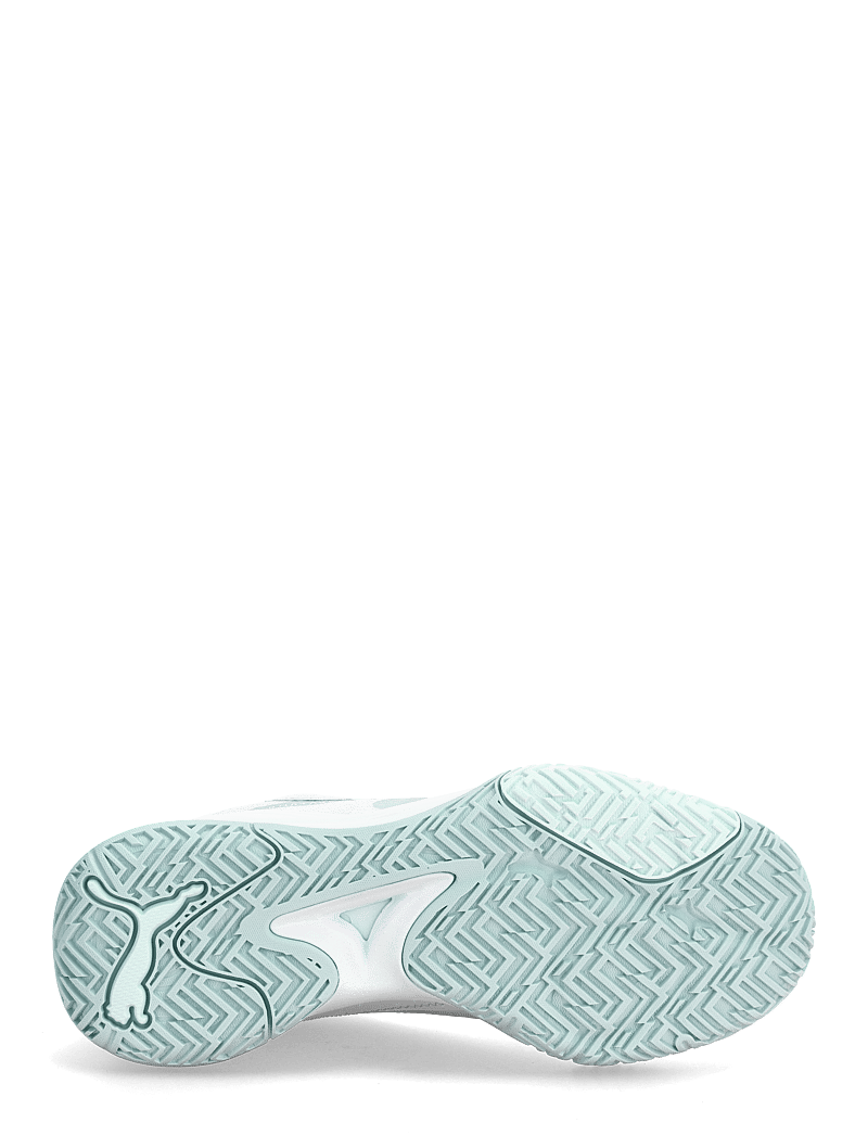 PUMA - Accelerate Turbo 4 W+ Game On - indoor-sportschuhe - puma white-baltic sea blue-fresh water - 4