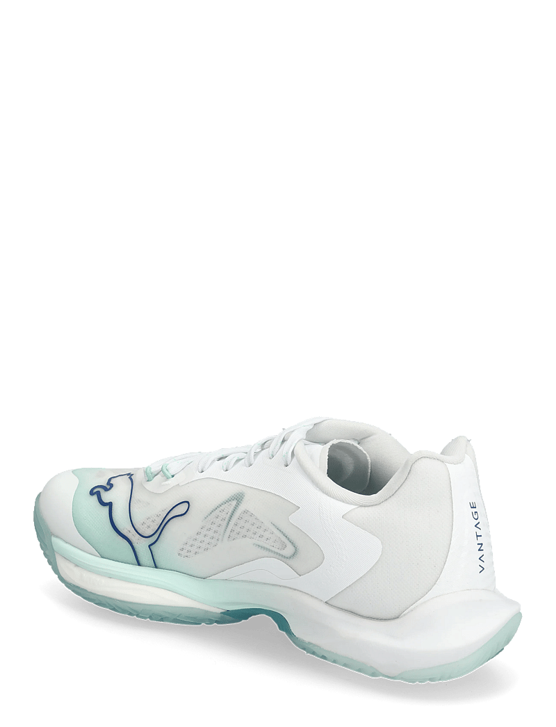 PUMA - Vantage Nitro W+ Game On - indoor-sportschuhe - puma white-baltic sea blue-fresh water - 2