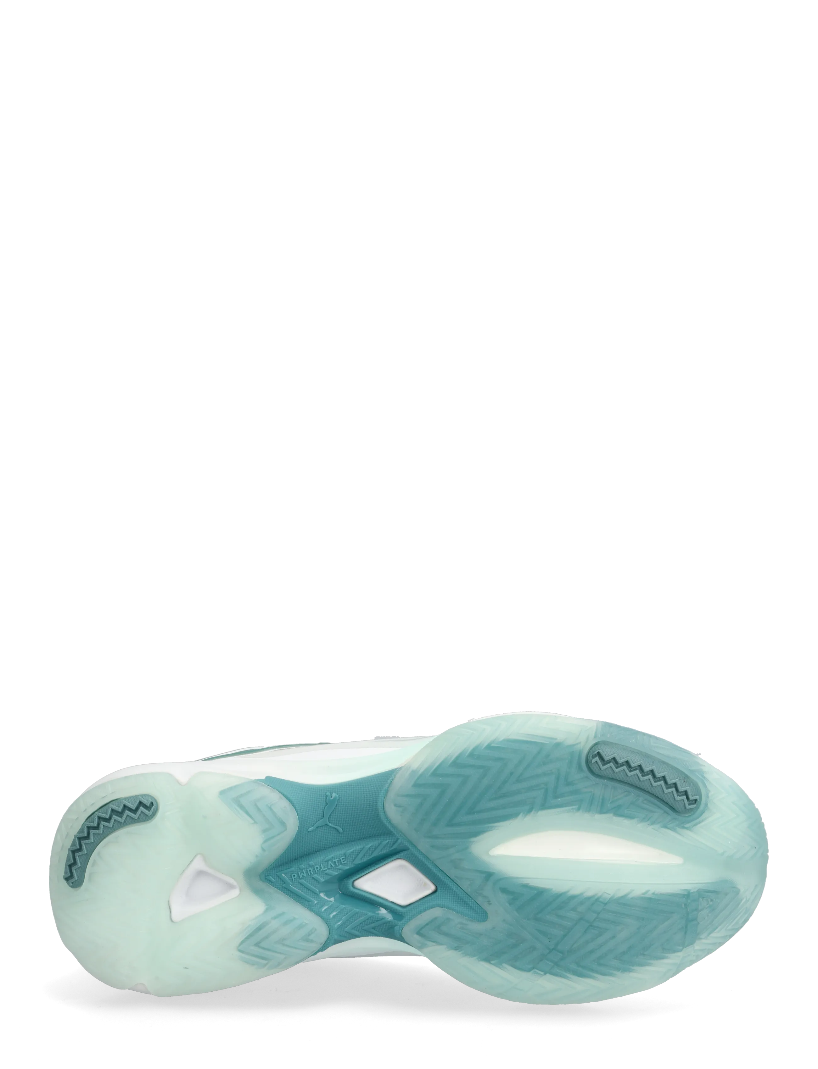 PUMA - Vantage Nitro W+ Game On - innanhússkór - puma white-baltic sea blue-fresh water - 4
