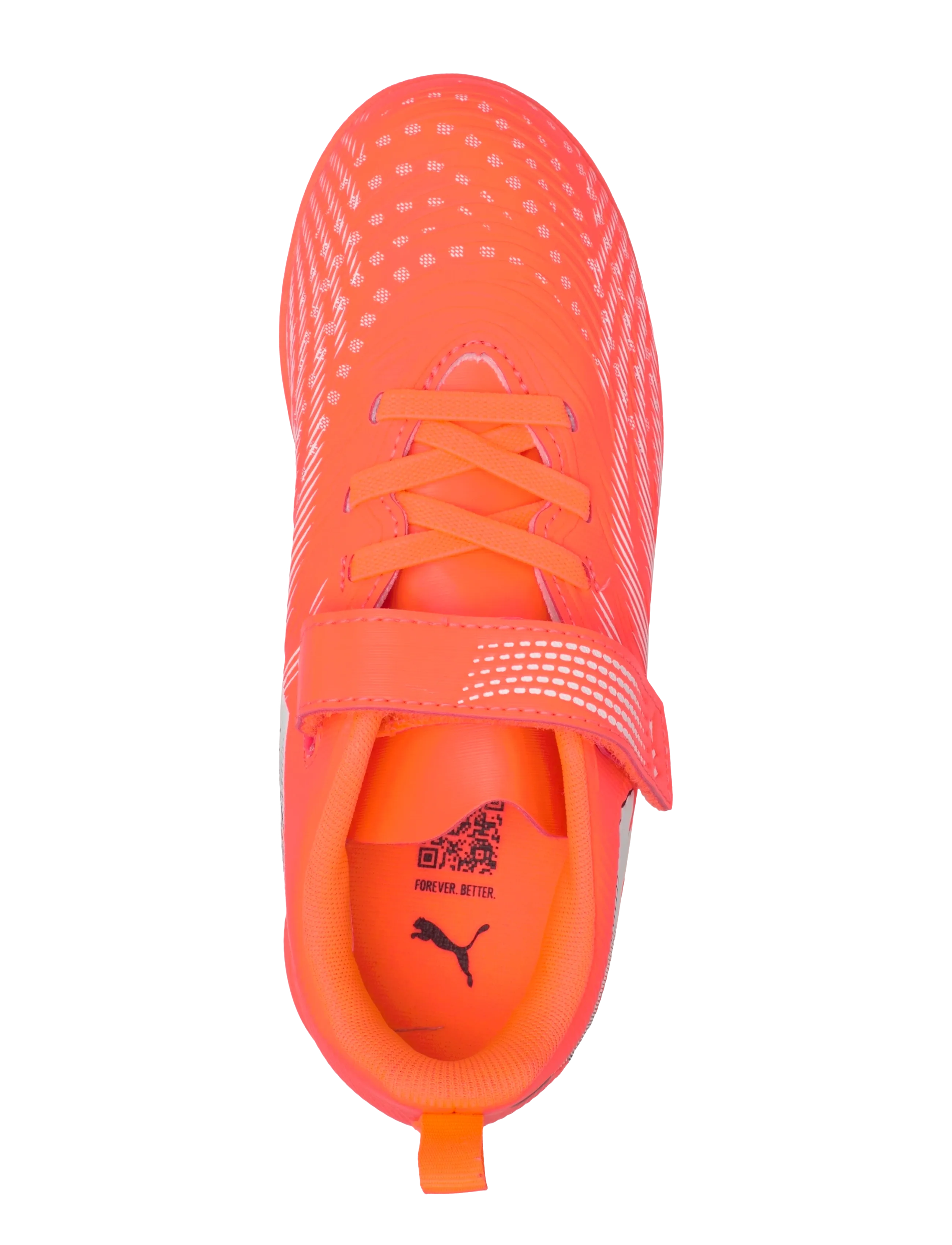 PUMA - FUTURE 9 PLAY IT V Jr - glowing red-puma white-puma black - 3