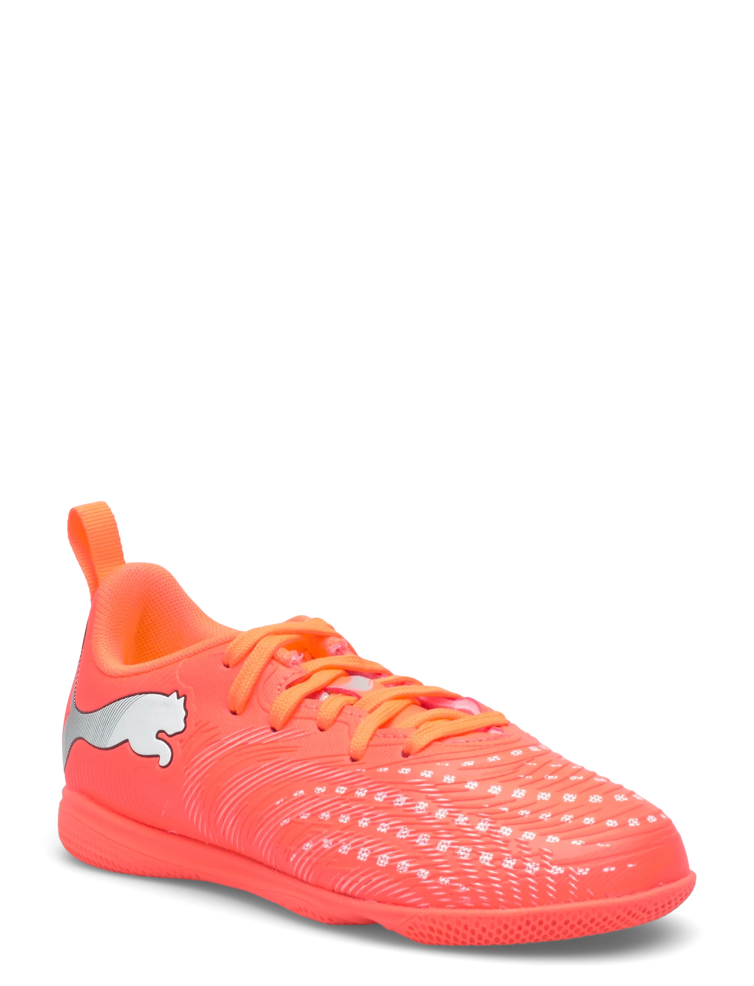PUMA FUTURE 9 PLAY IT Jr - Schuhe - GLOWING RED-PUMA WHITE-PUMA BLACK-PUMA SILVER / orange