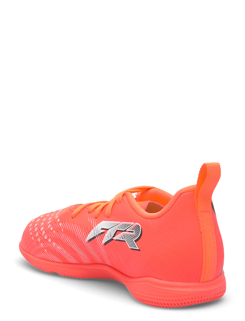 PUMA - FUTURE 9 PLAY IT Jr - kläder - glowing red-puma white-puma black-puma silver - 2