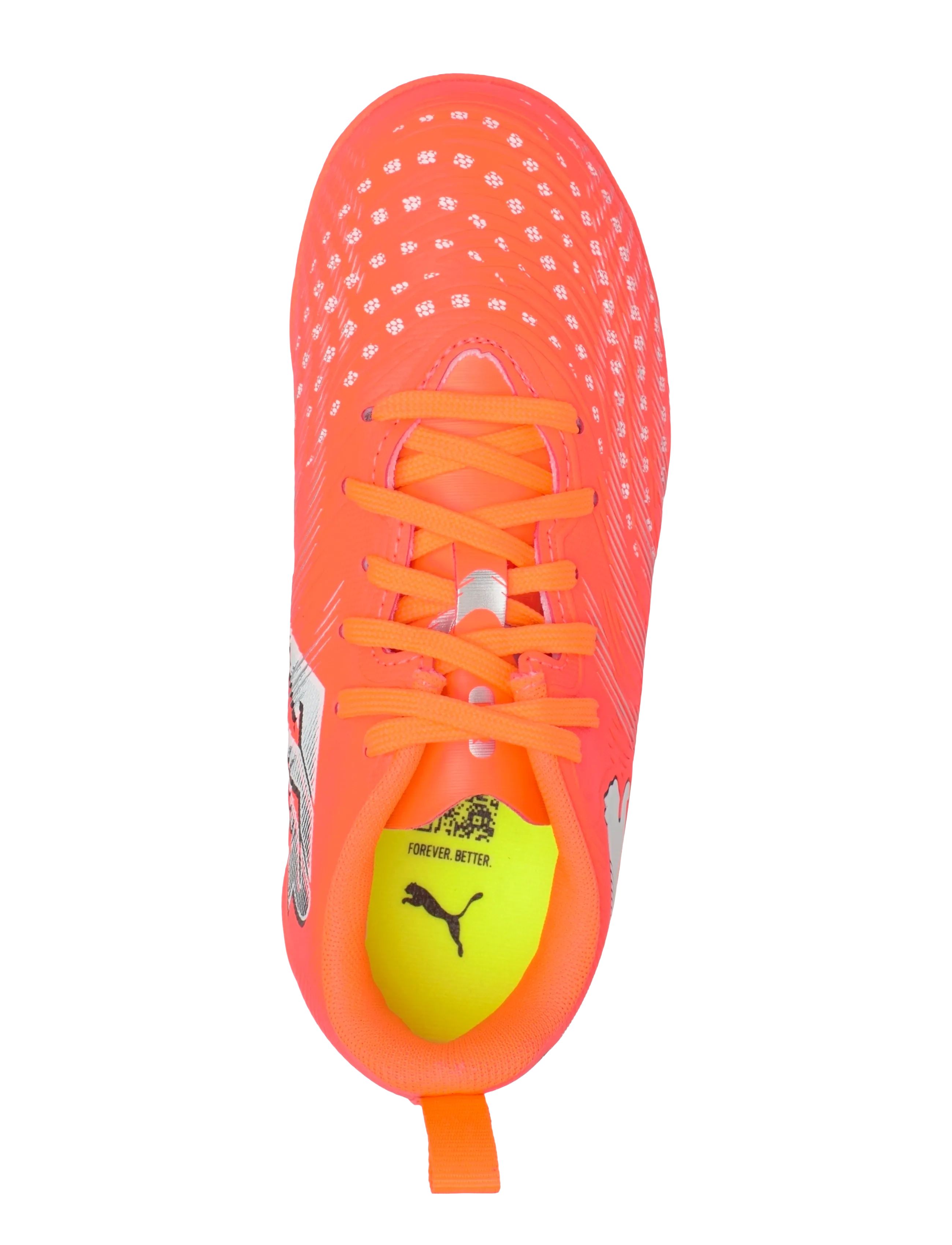 PUMA - FUTURE 9 PLAY IT Jr - kleidung - glowing red-puma white-puma black-puma silver - 3