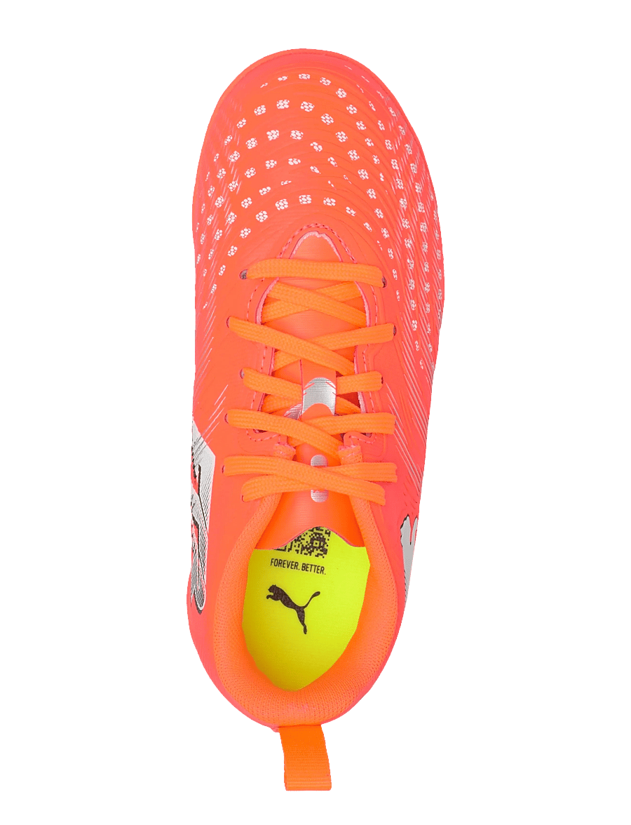 PUMA - FUTURE 9 PLAY IT Jr - kleidung - glowing red-puma white-puma black-puma silver - 3