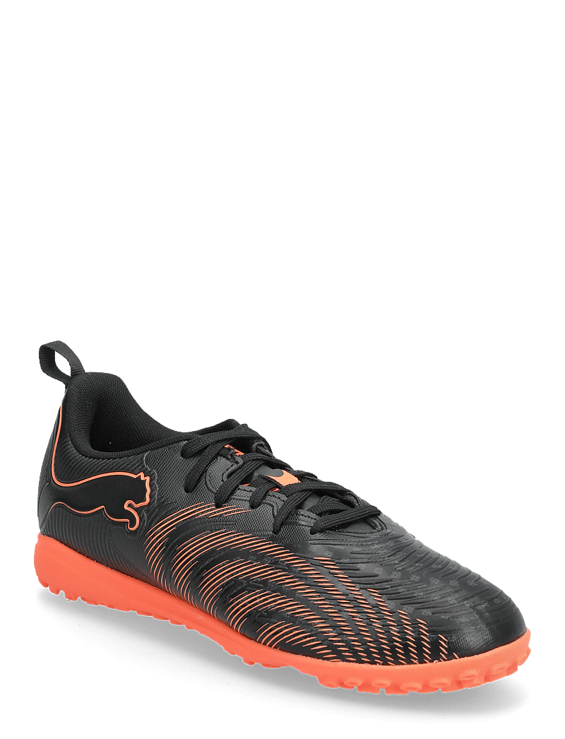 PUMA - FUTURE 9 PLAY TT Jr - kläder - puma black-glowing red-strong gray - 0