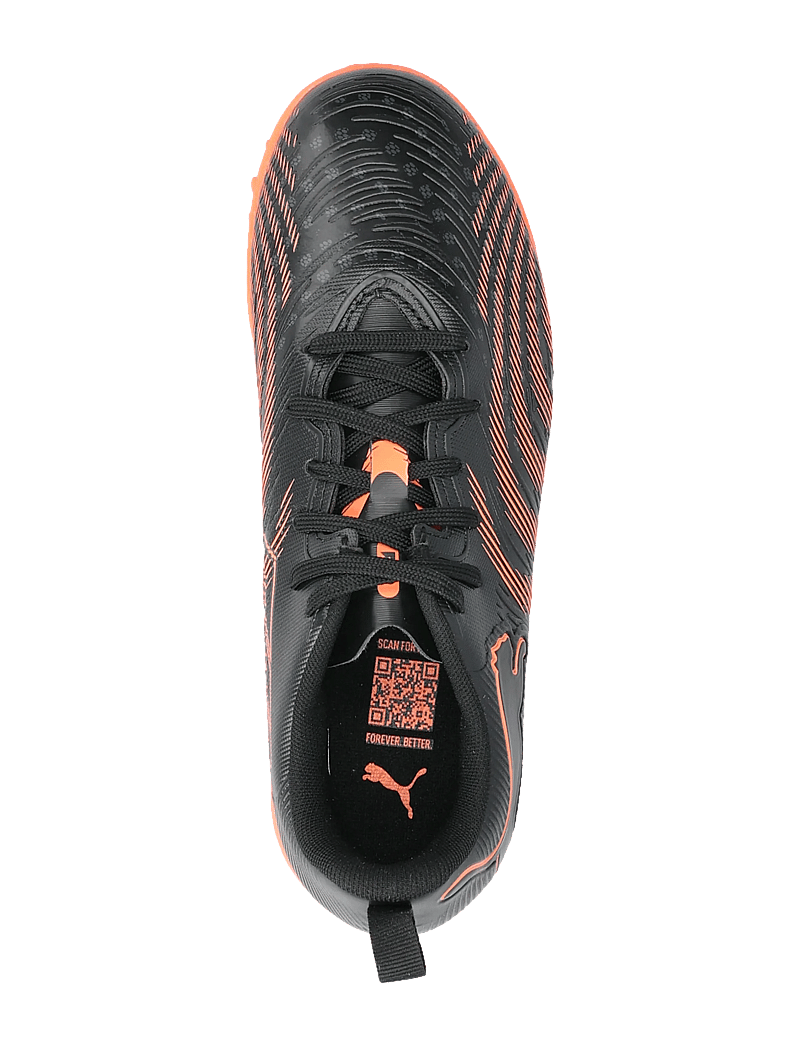 PUMA - FUTURE 9 PLAY TT Jr - kläder - puma black-glowing red-strong gray - 3