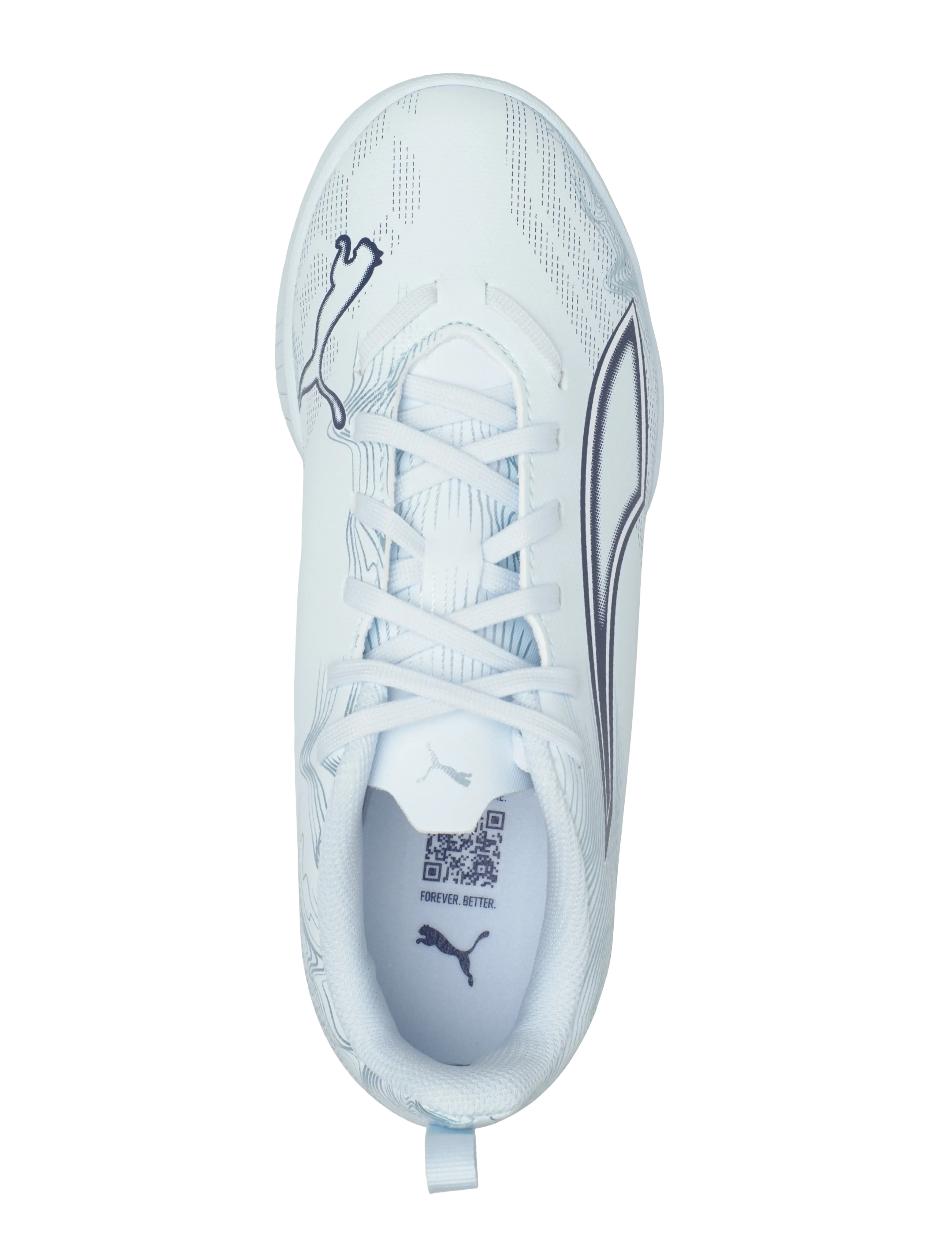 PUMA - ULTRA 6 PLAY TT Jr - kleding - icy blue-puma white-blue jewel - 3