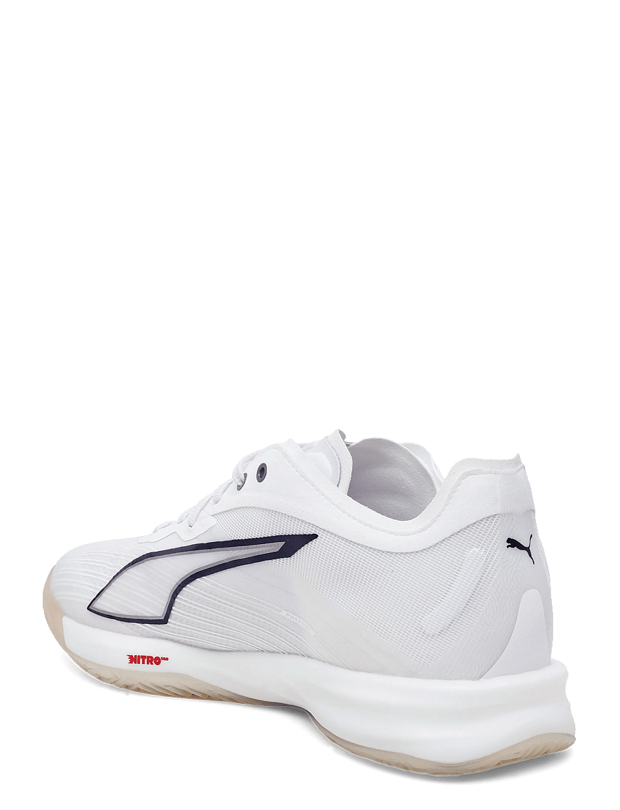 PUMA - Accelerate Nitro SQD 5 - indendørs sportssko - puma white-puma black-sugared almond - 1
