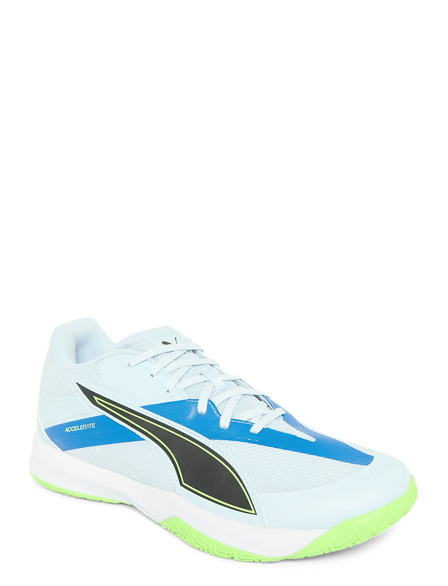 PUMA - Accelerate Pro 5 - siseruumide spordijalatsid - aqua glow-puma white-green glare - 0