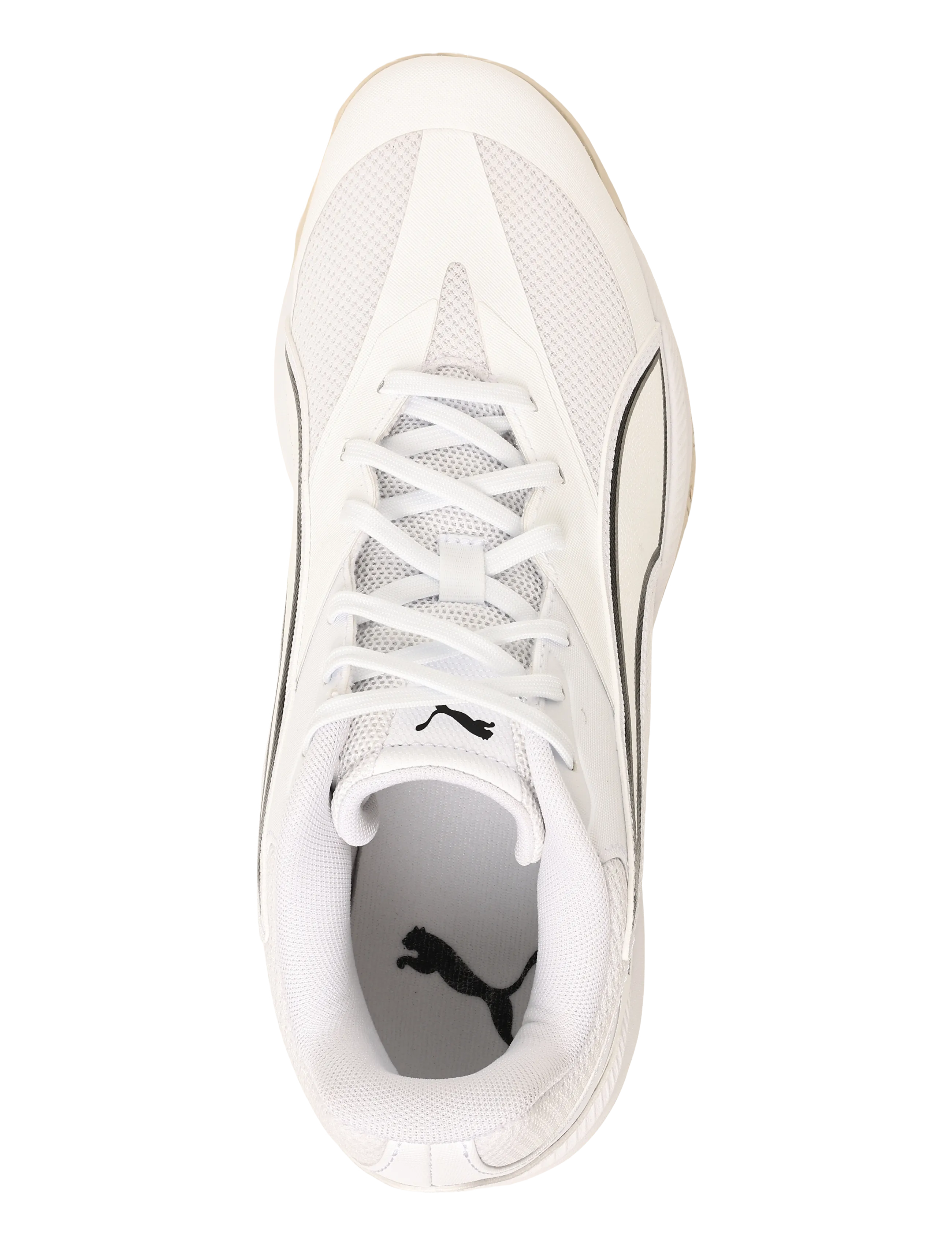 PUMA - Accelerate Pro 5 - inomhusskor - puma white-puma black-sedate gray - 3
