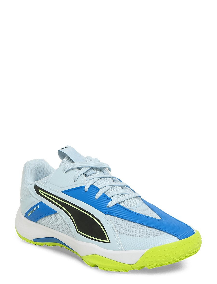 PUMA - Accelerate Jr 5 - aqua glow-puma white-green glare - 0