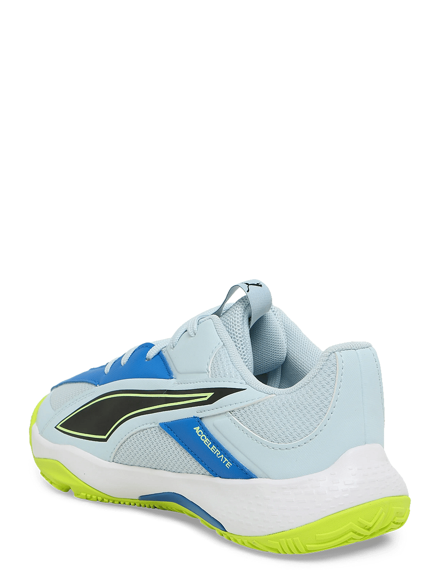 PUMA - Accelerate Jr 5 - aqua glow-puma white-green glare - 1