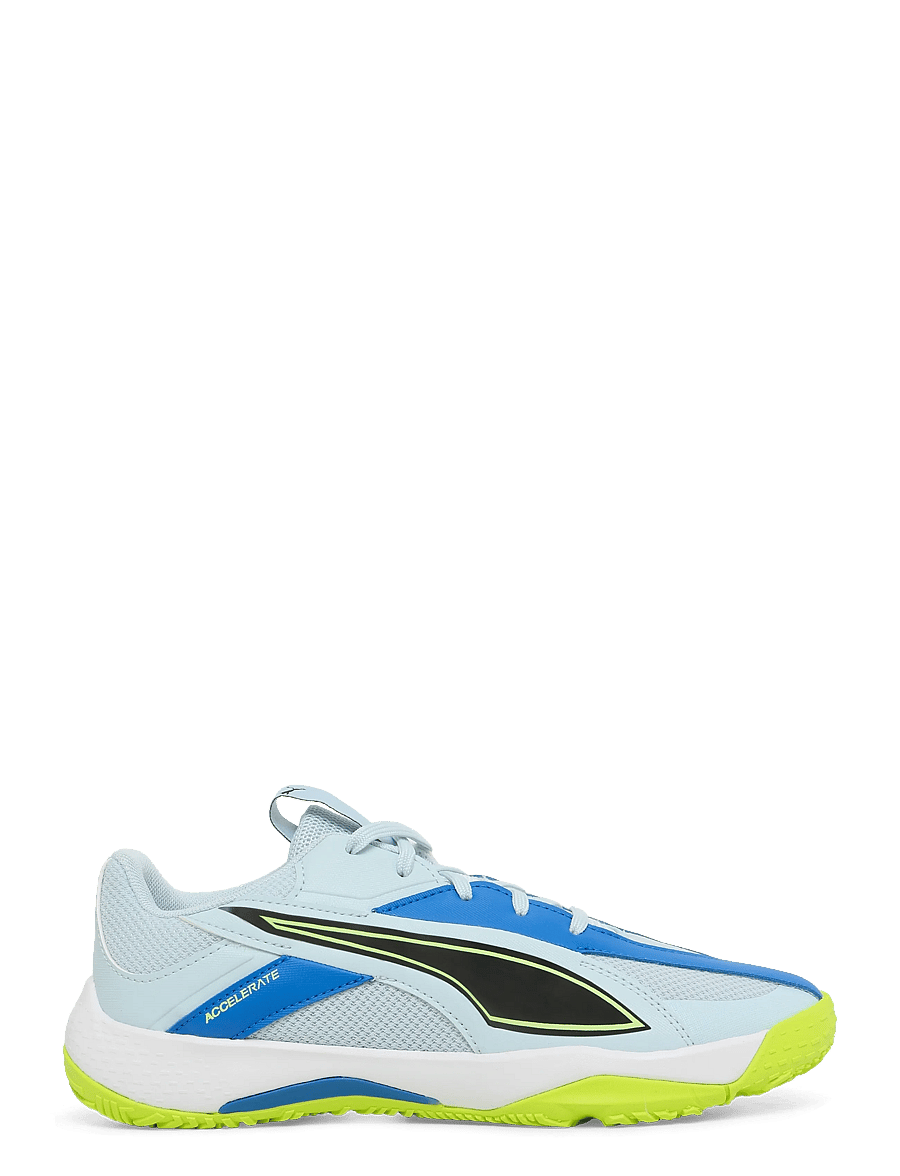 PUMA - Accelerate Jr 5 - aqua glow-puma white-green glare - 2