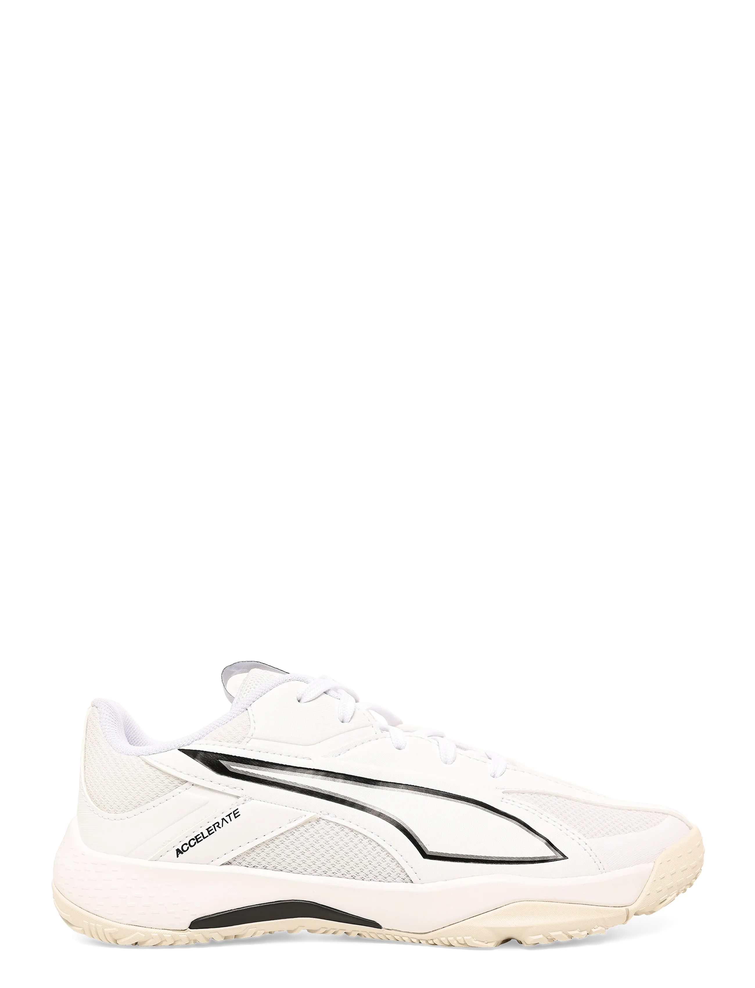 PUMA - Accelerate Jr 5 - tøj - puma white-puma black-sedate gray - 2