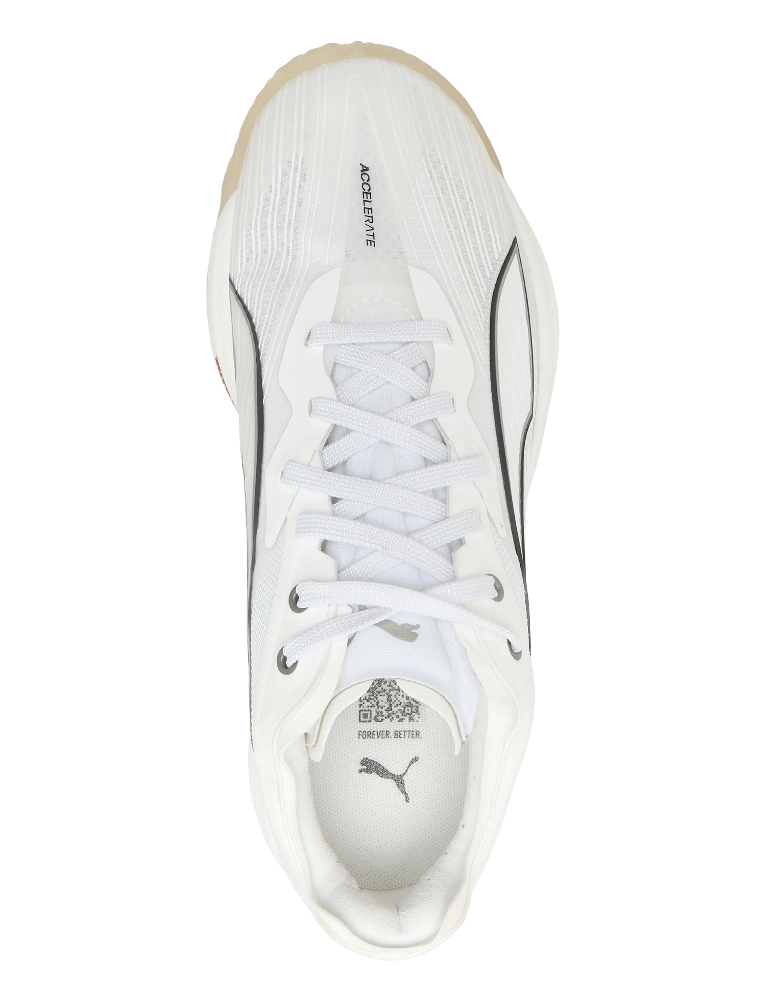 PUMA - Accelerate Nitro SQD 5 W+ - training shoes - puma white-puma black-sugared almond - 3