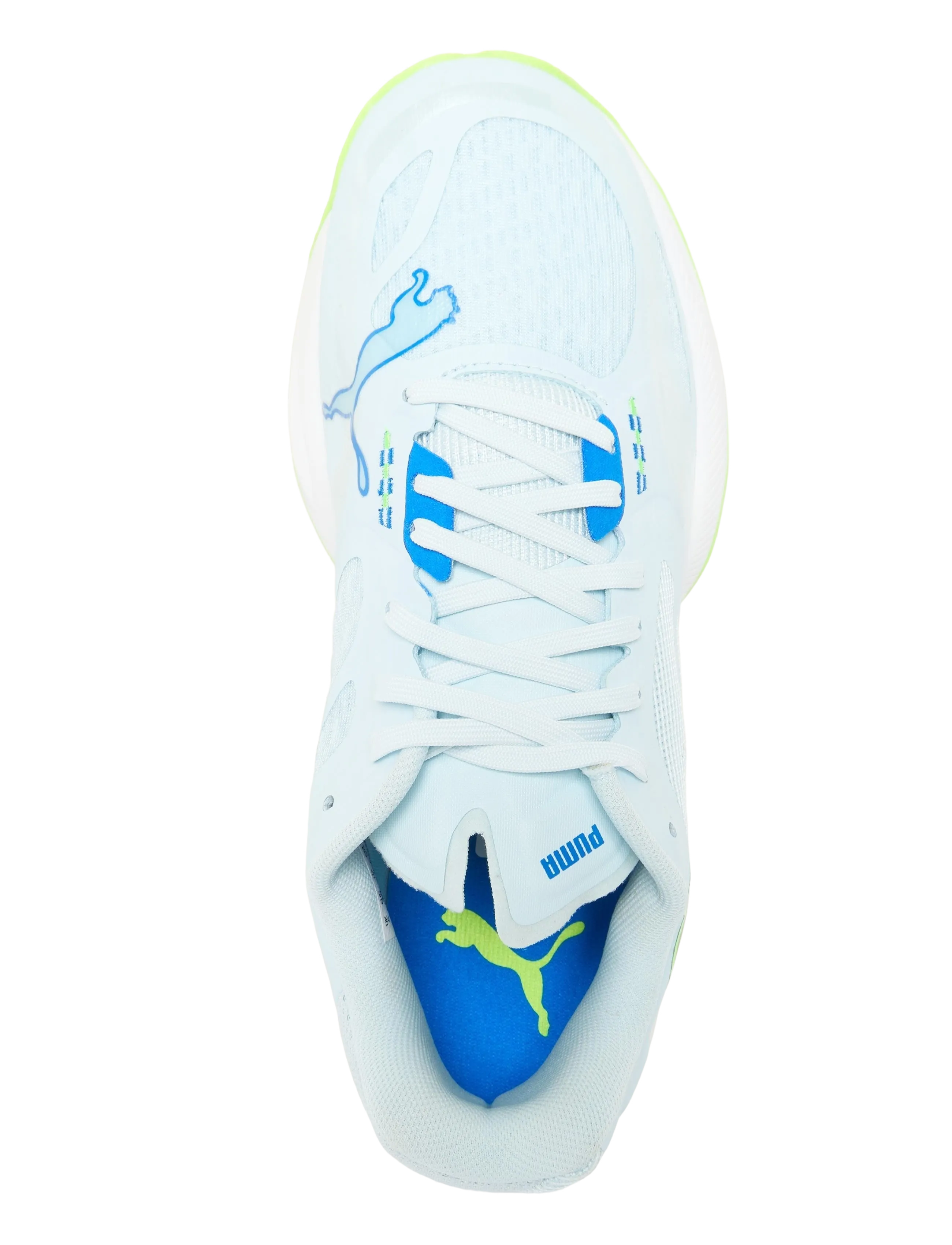 PUMA - Vantage Turbo 2 - trainingsschuhe - aqua glow-green glare-puma white - 3