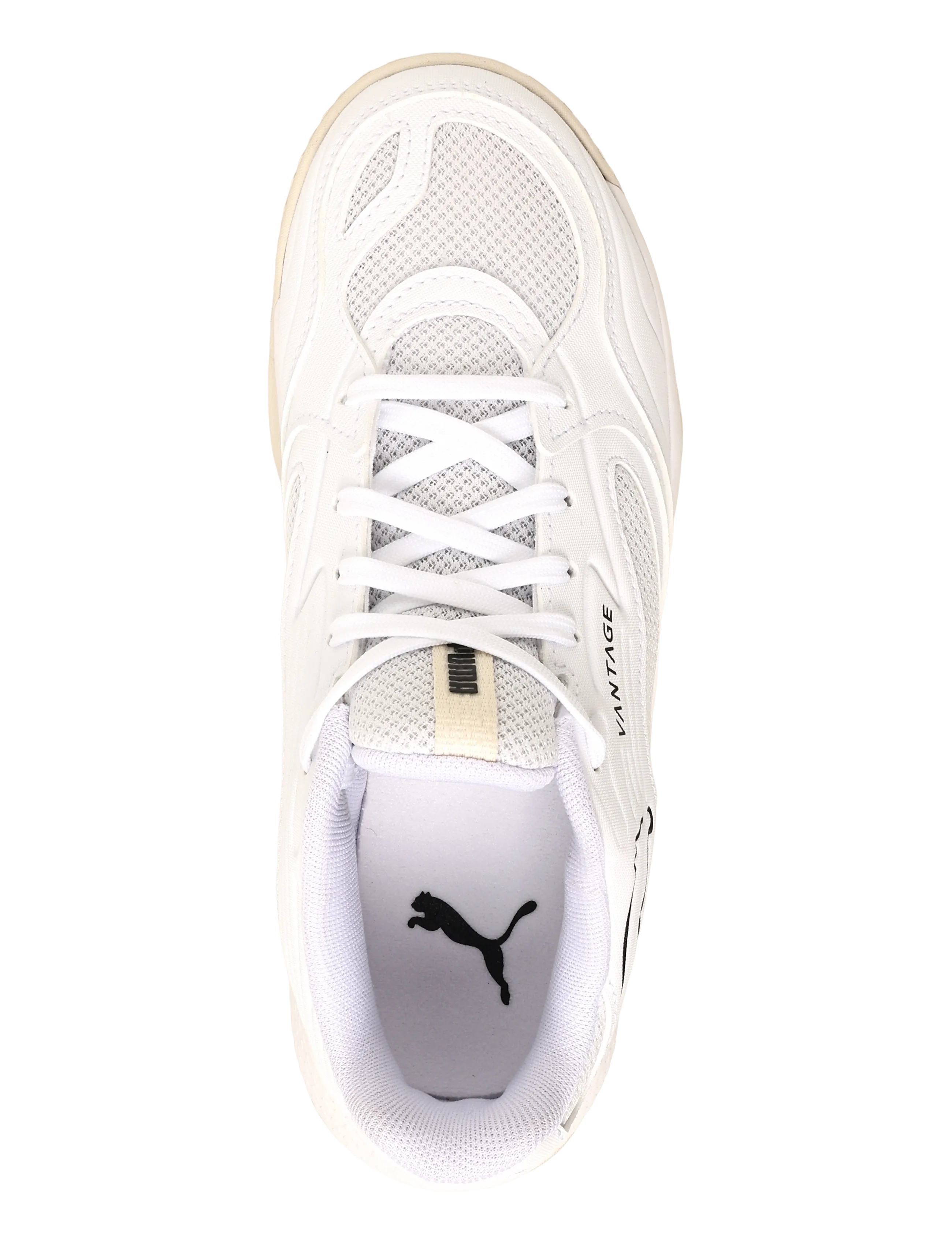 PUMA - Vantage 2 Jr - puma white-puma black-alpine snow - 3