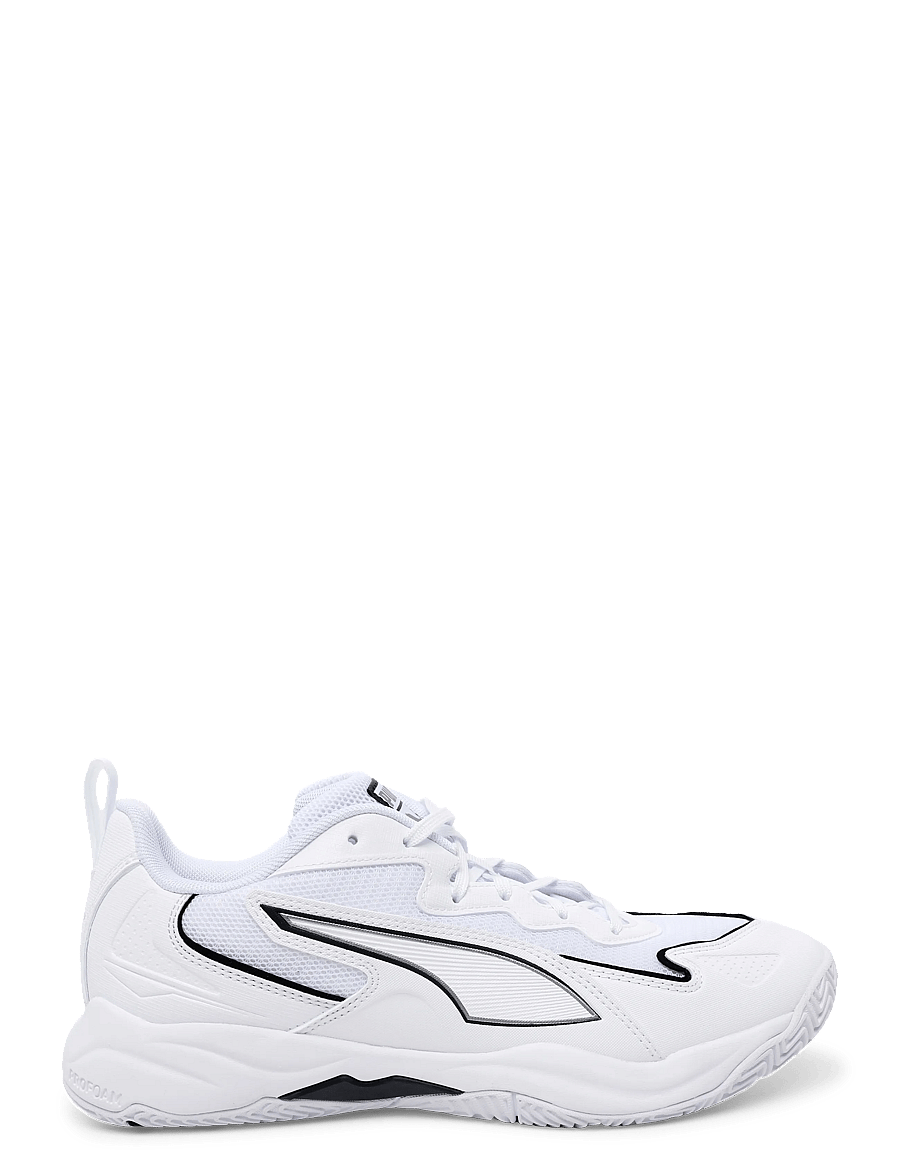 PUMA - Solarflash 4 - indendørs sportssko - puma white-puma aged silver - 2