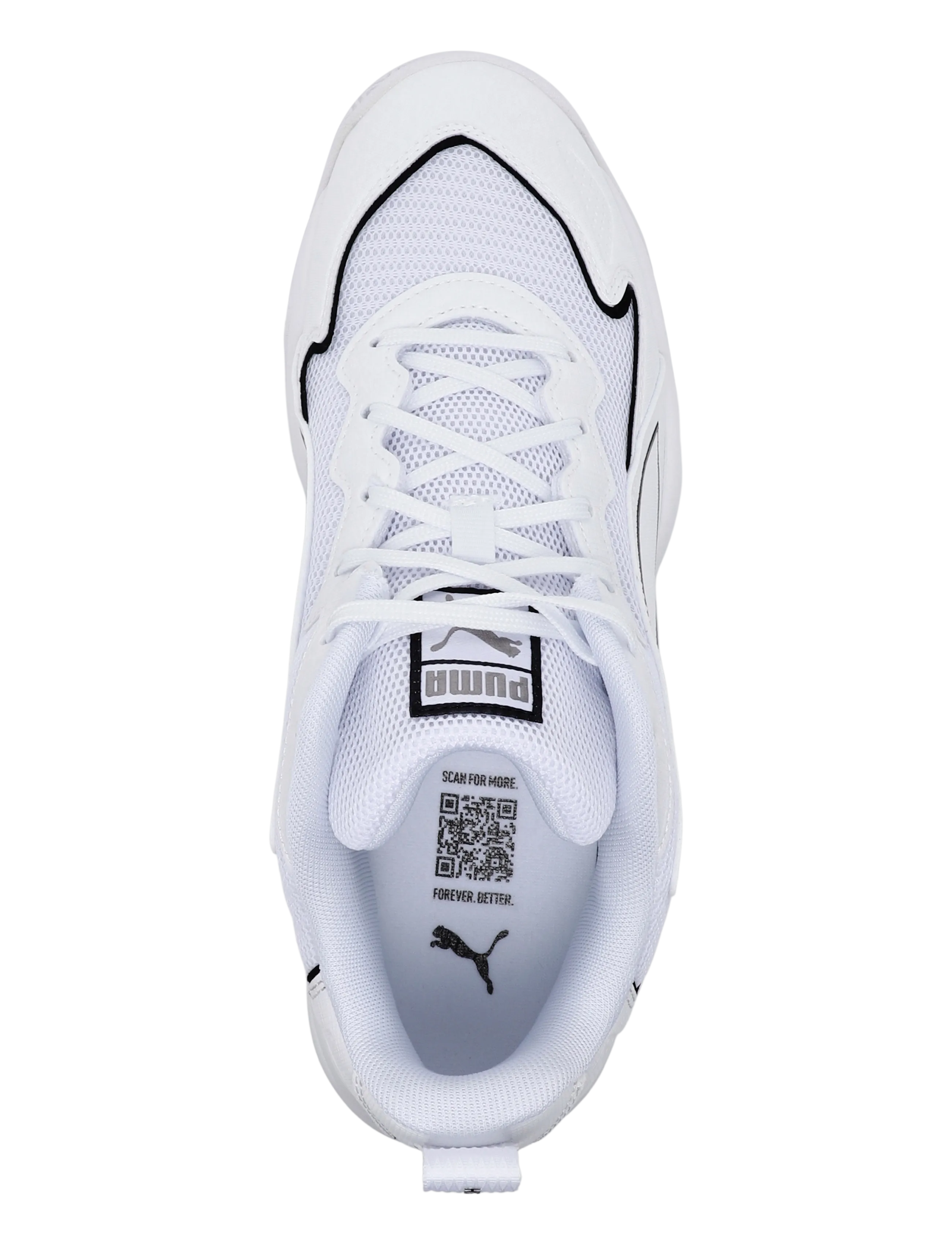 PUMA - Solarflash 4 - indoor sports shoes - puma white-puma aged silver - 3