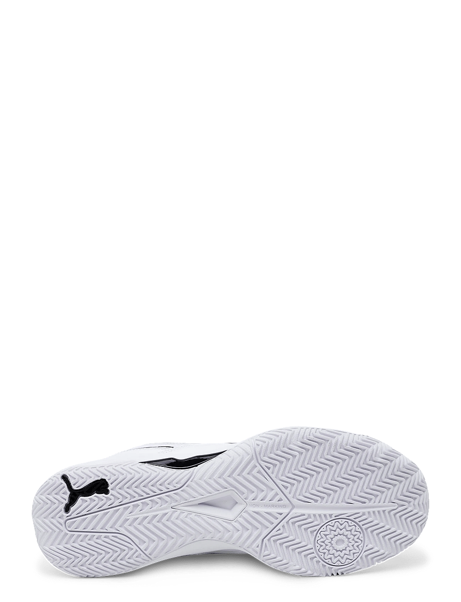 PUMA - Solarflash 4 - indendørs sportssko - puma white-puma aged silver - 4