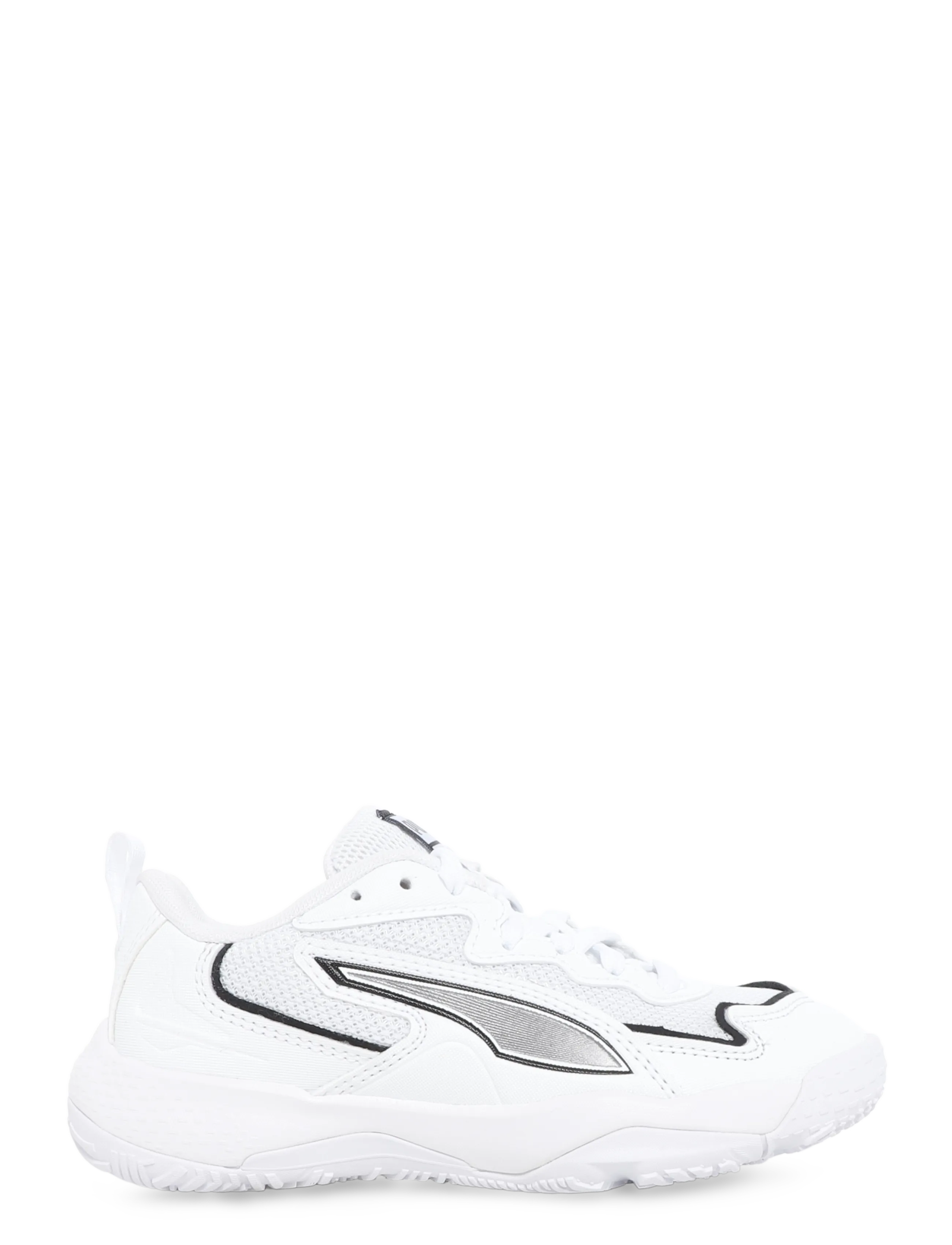 PUMA - Solarflash 4 Jr - puma white-puma aged silver - 2