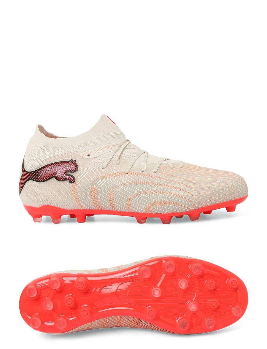 PUMA - FUTURE 9 PRO MG - fodboldstøvler - sugared almond-puma white-ultra red-puma black - 0